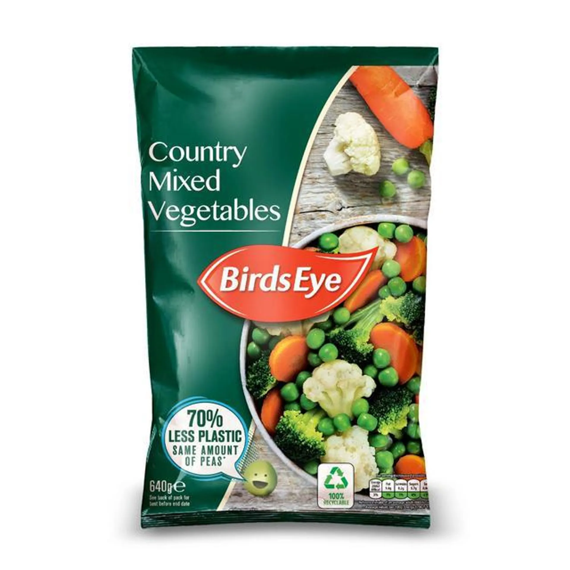 Birds Eye Country Mixed Vegetables 640g