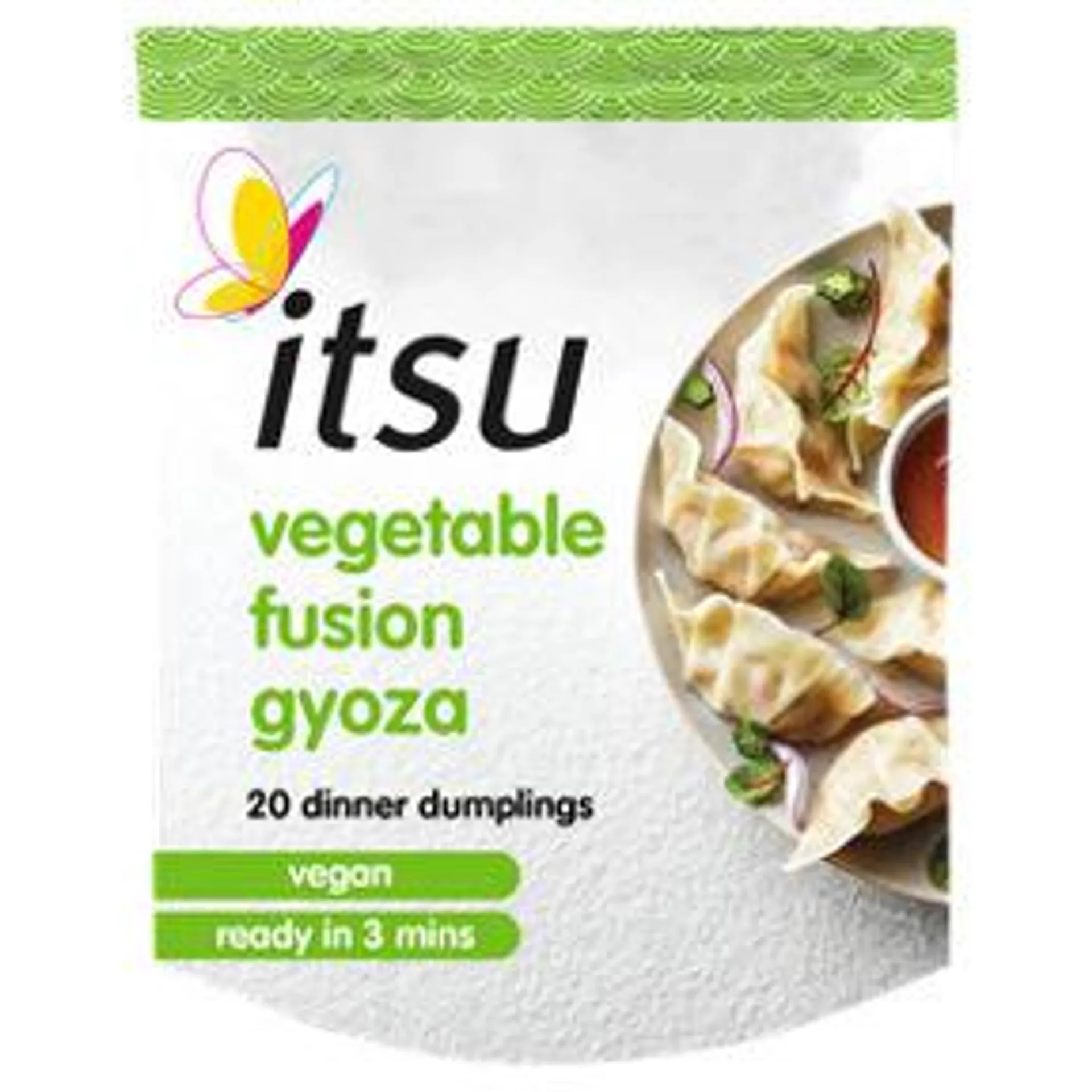 Itsu Vegetable Fusion Gyoza 20 Dinner Dumplings