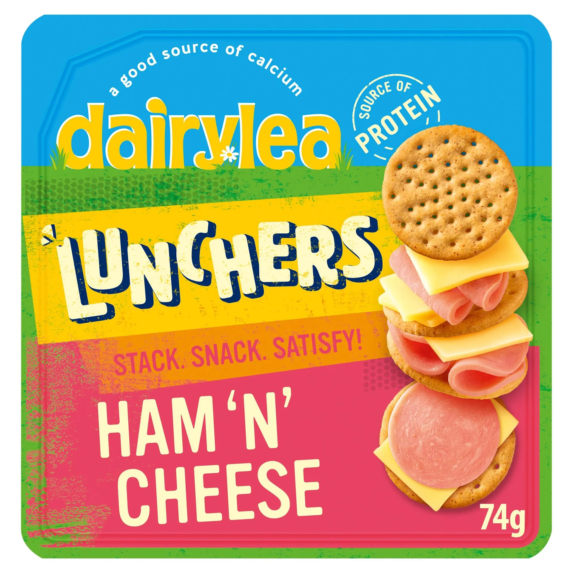 Dairylea Lunchers Ham' N' Cheese 74g