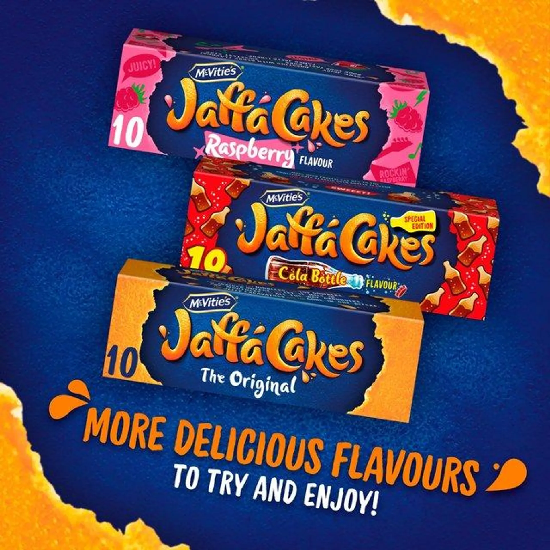 McVitie's Jaffa Cakes Original Triple Pack Biscuits 30 per pack