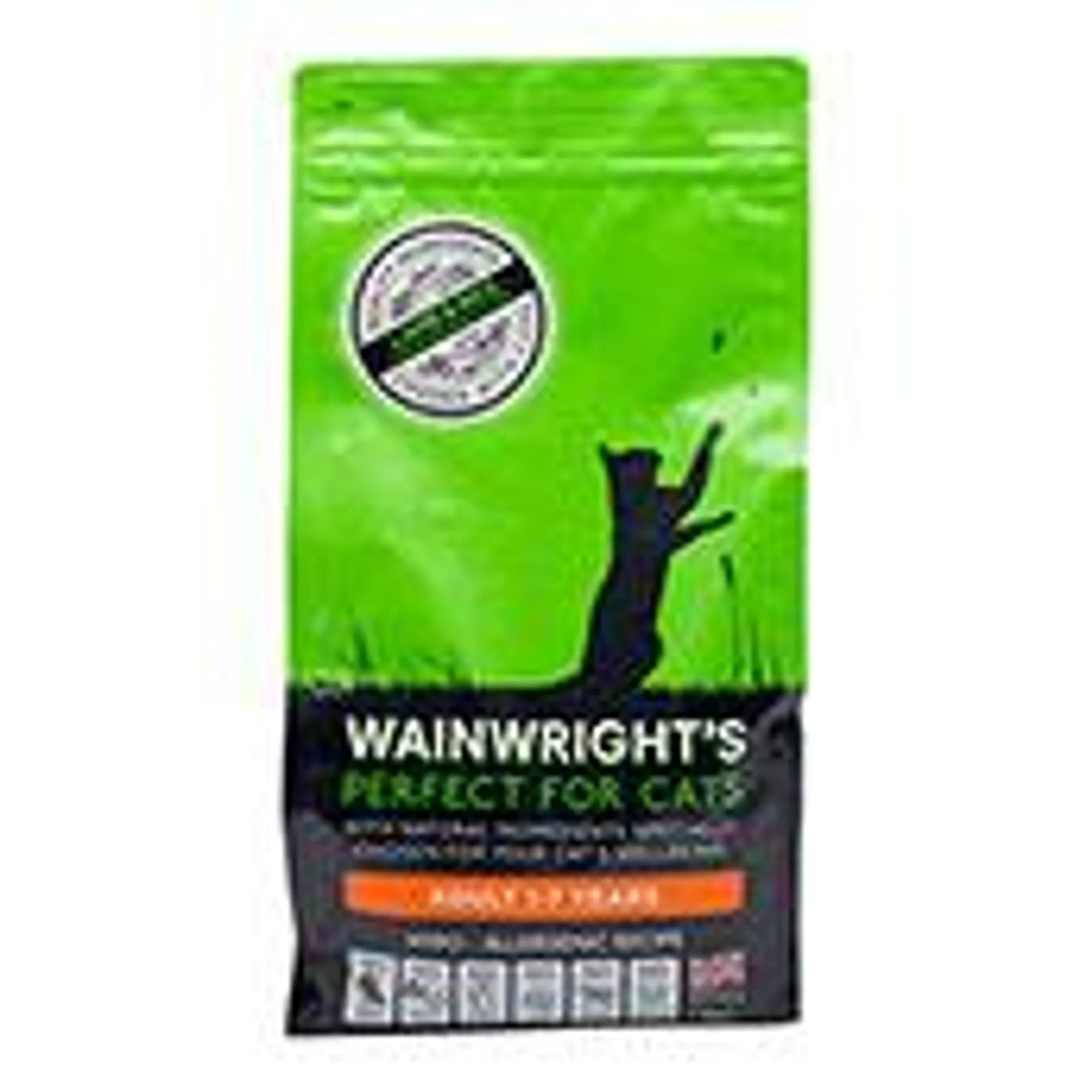 Wainwright's Complete Adult Dry Cat Food Lamb and Rice 1.5kg