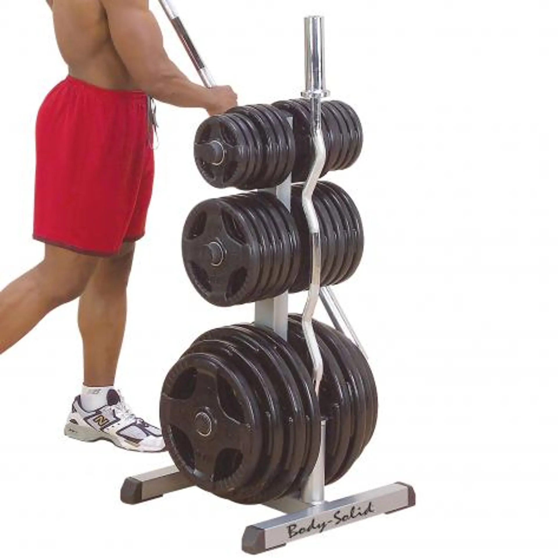 Body-Solid Olympic Weight Tree & Bar Rack - Northampton Ex-Display Product