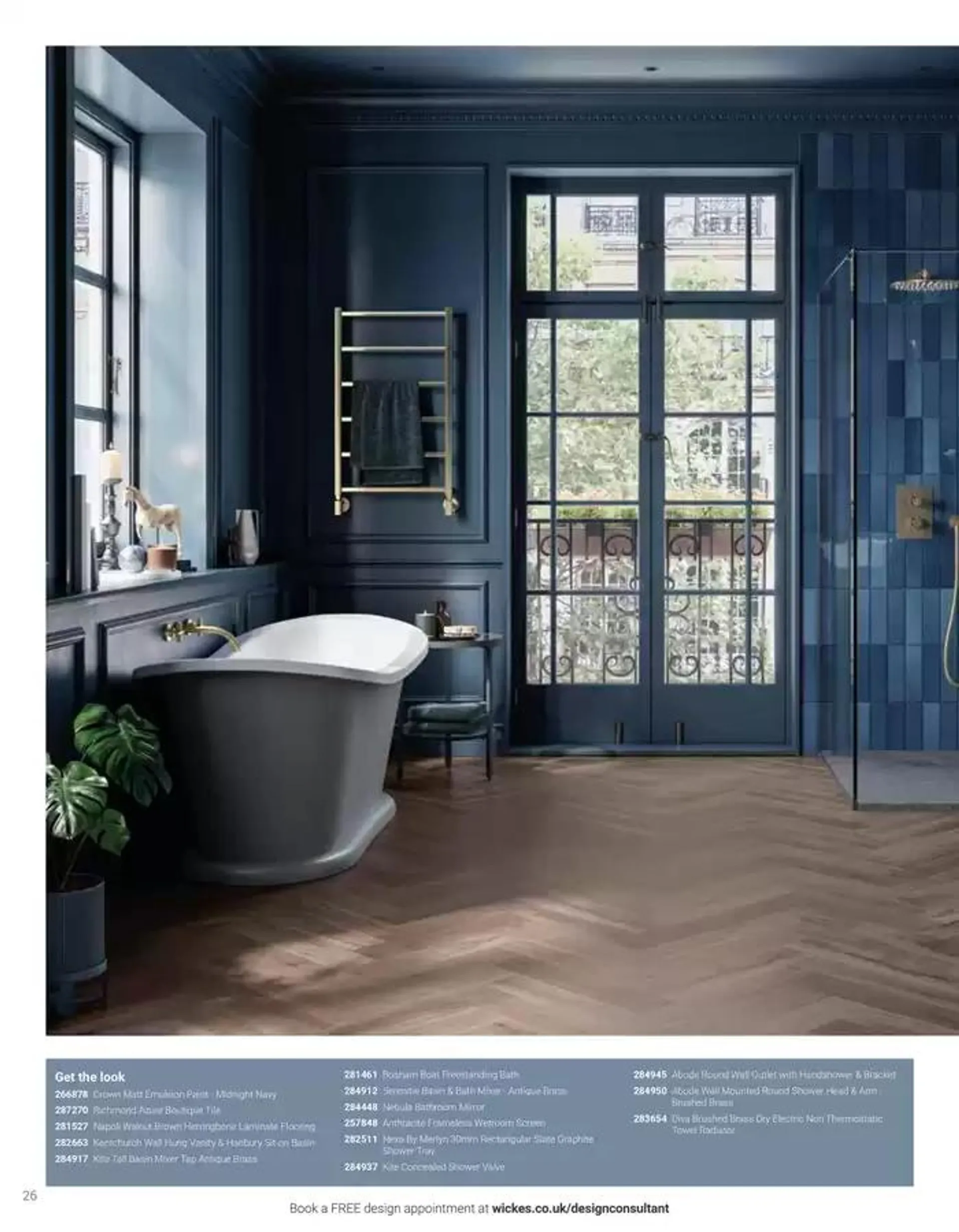 Wickes Bespoke Bathrooms brochure from 5 November to 31 December 2024 - Catalogue Page 26