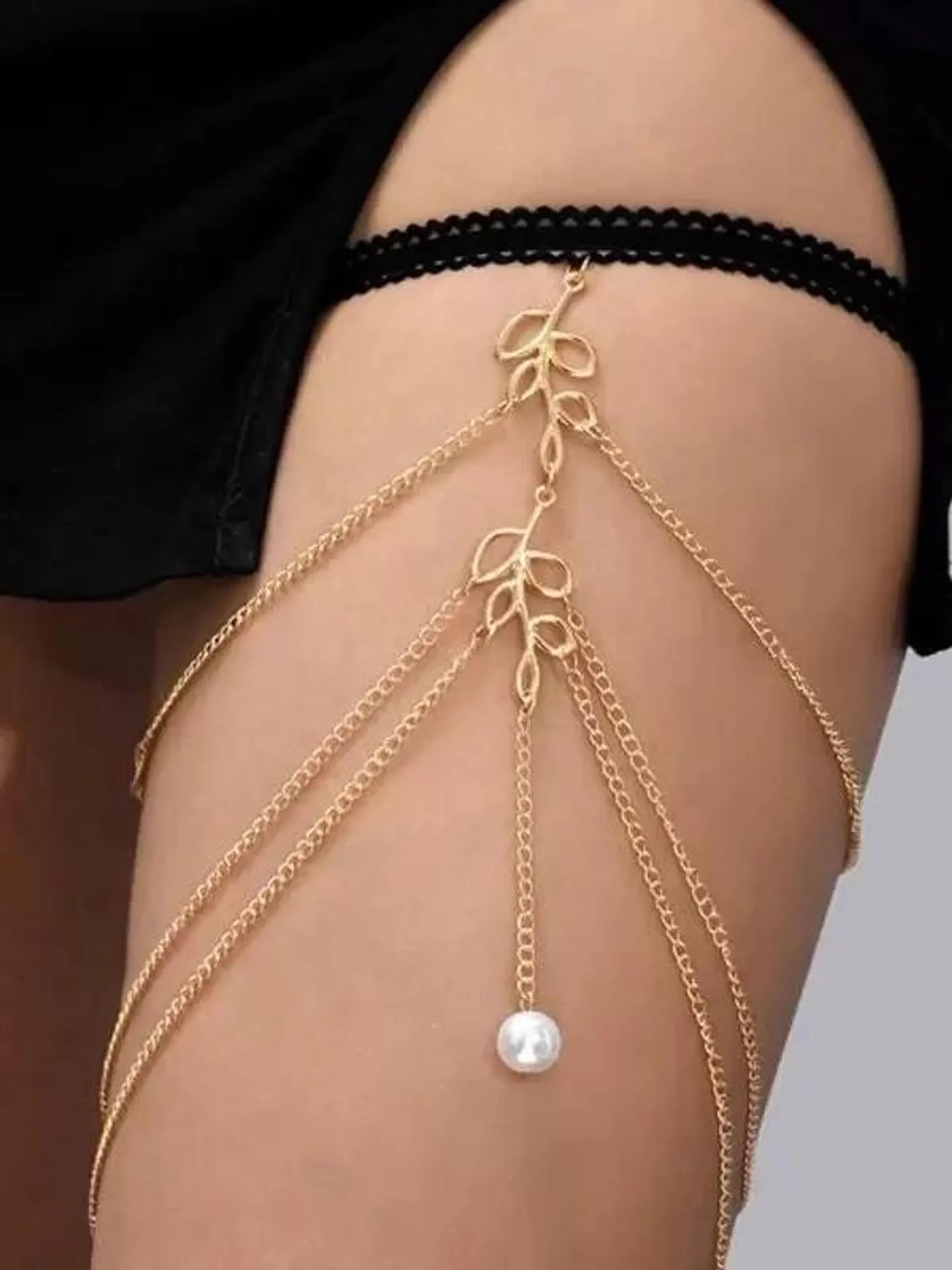 Leg Chain Braided Chain Valentines' Metal Adult's Women's Jewelry