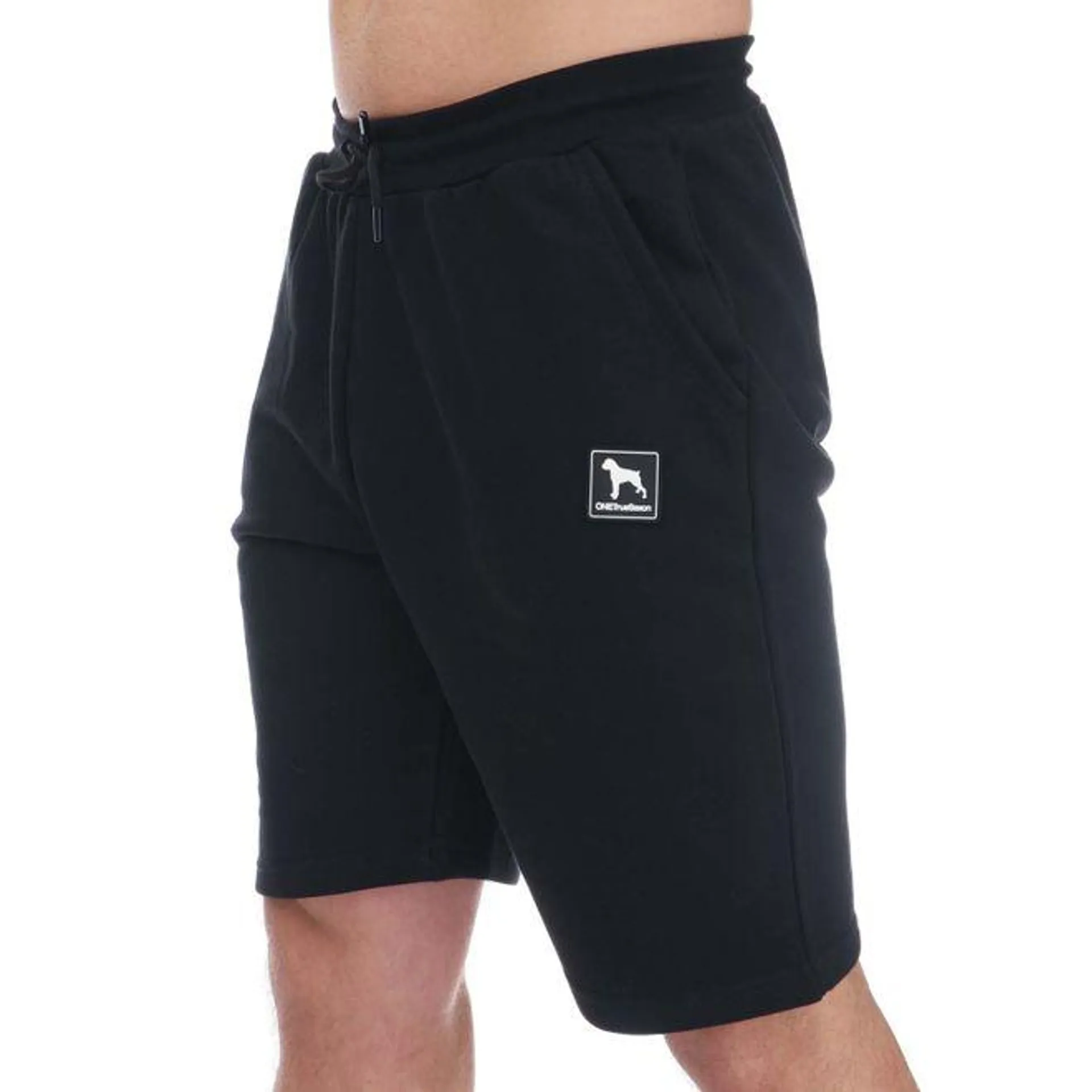 One True Saxon Mens Dixon Shorts in Black