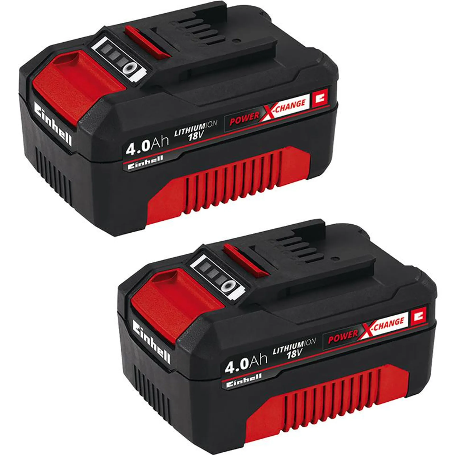 Einhell PXC 18V 4.0Ah Battery Twin Pack 2 x 4.0Ah