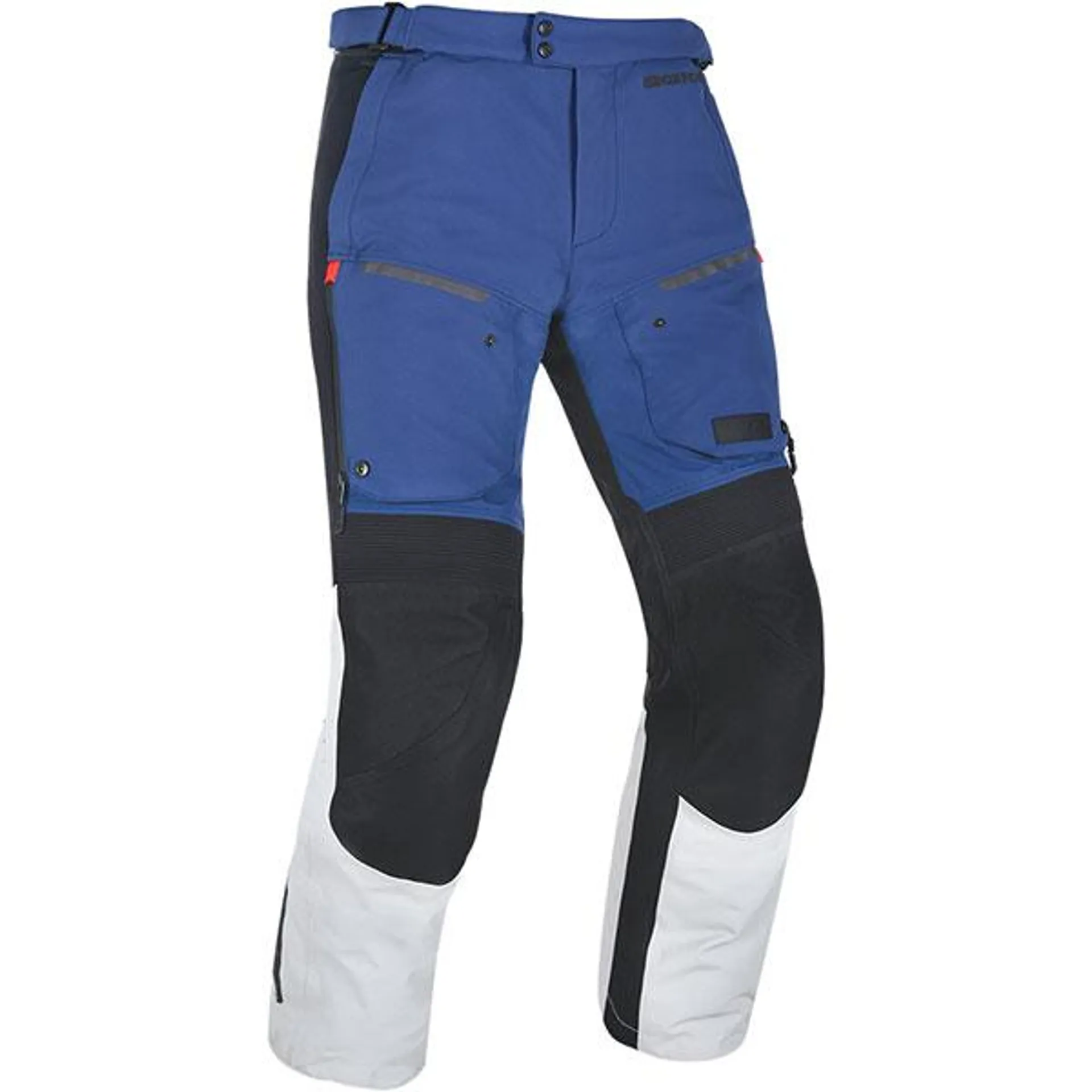 Oxford Mondial Advanced Textile Trousers - Grey / Blue / Red