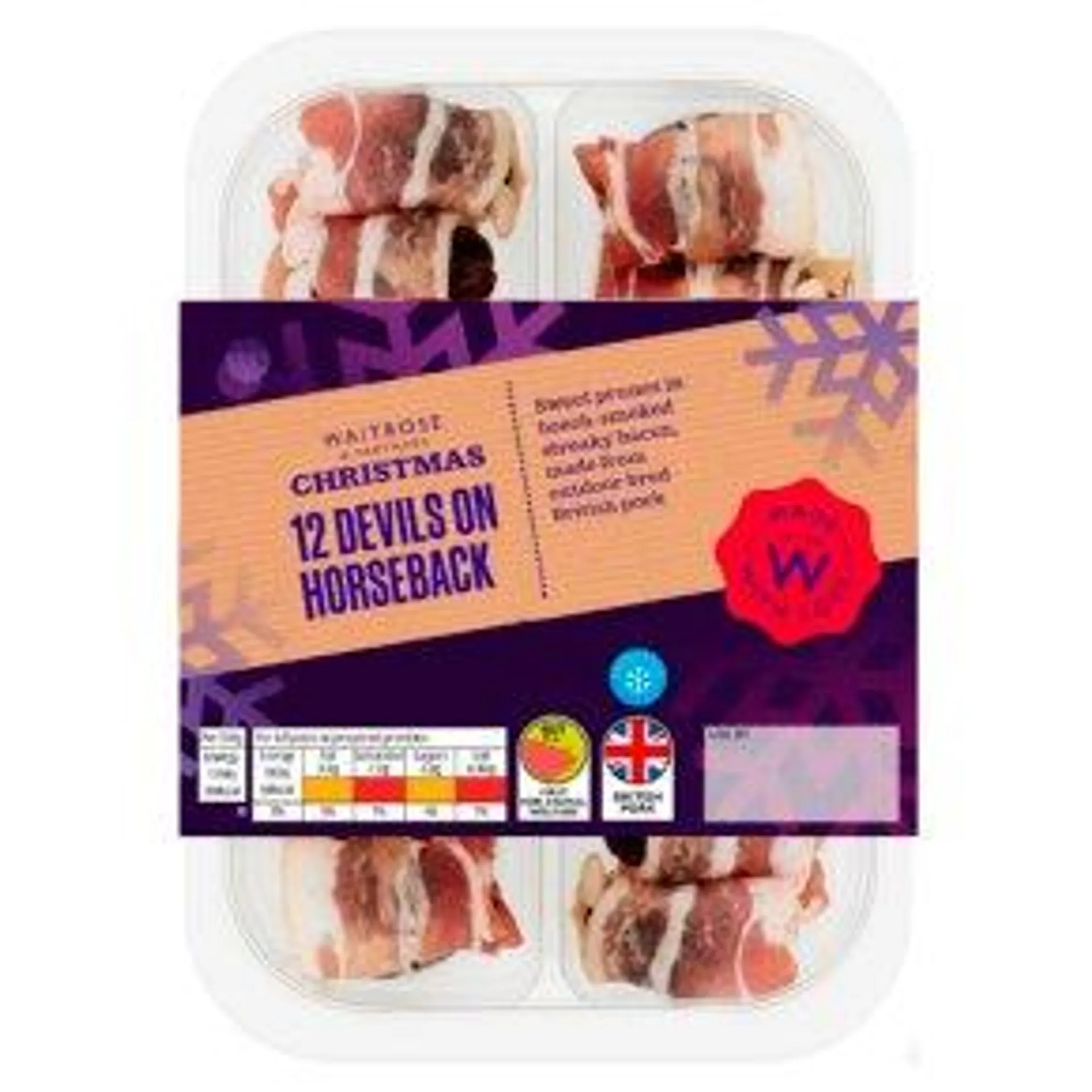 Waitrose Christmas 12 Devils on Horseback