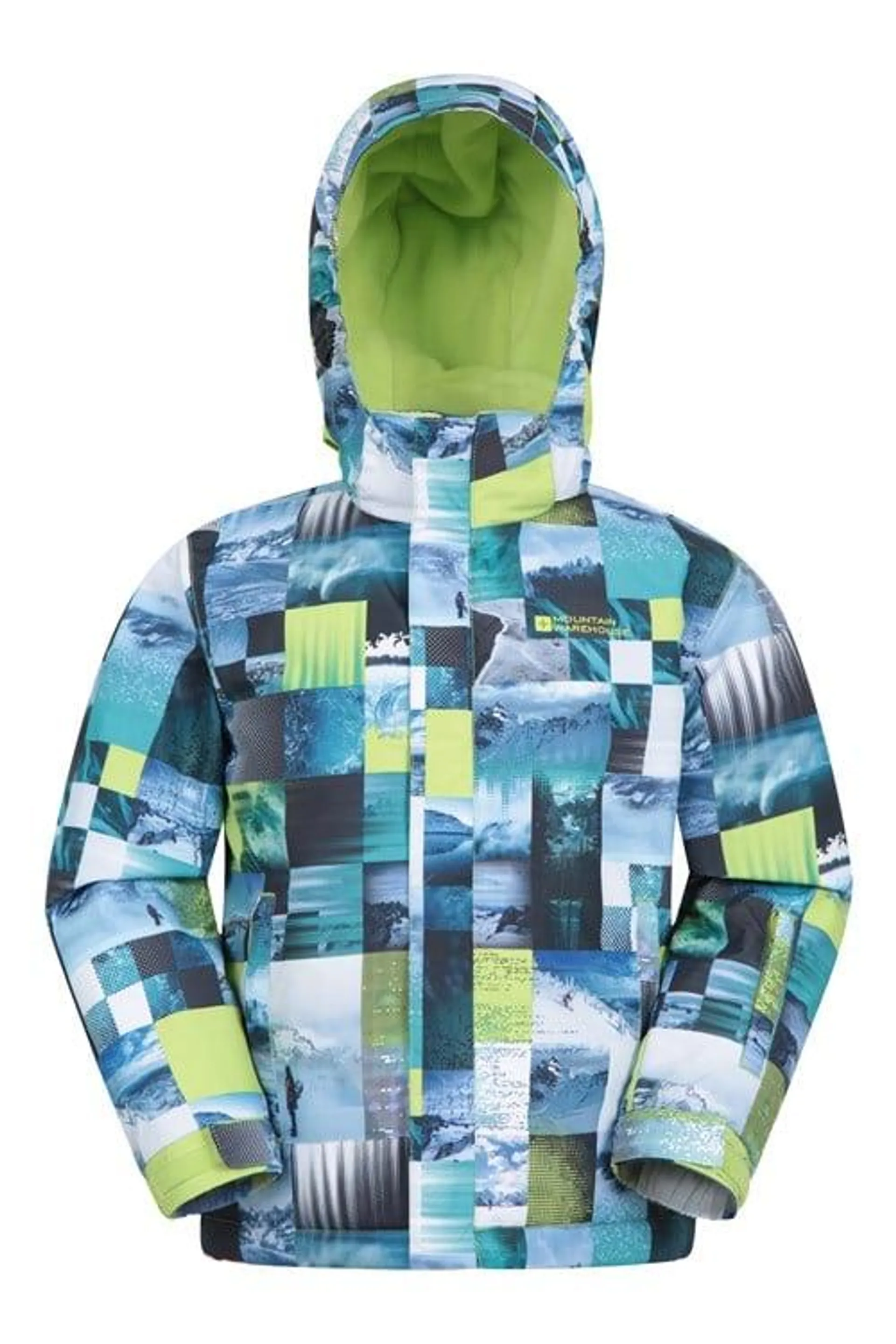 Mogal Printed Kids Ski Jacket