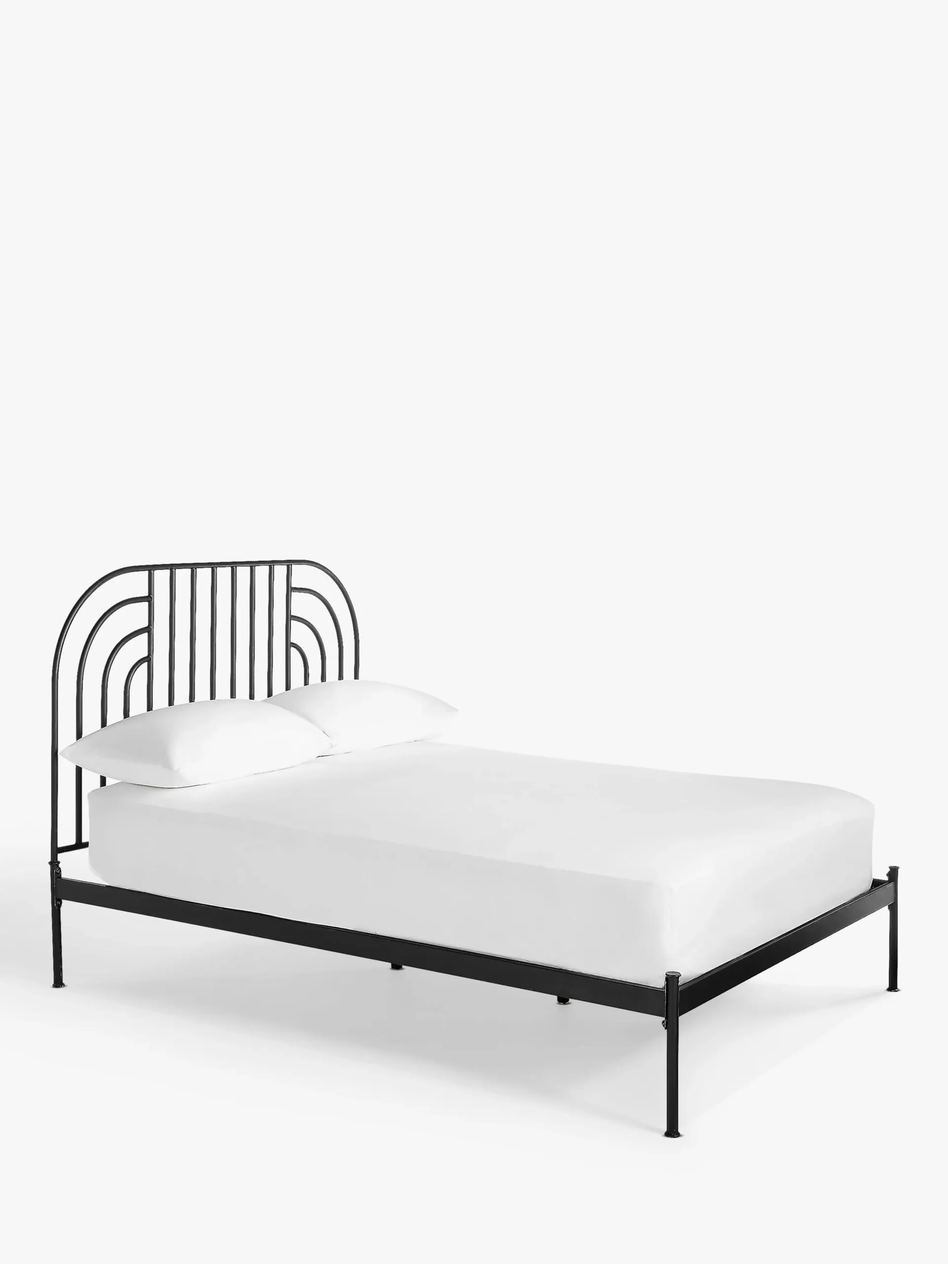 Swirl Metal Bed Frame, Double