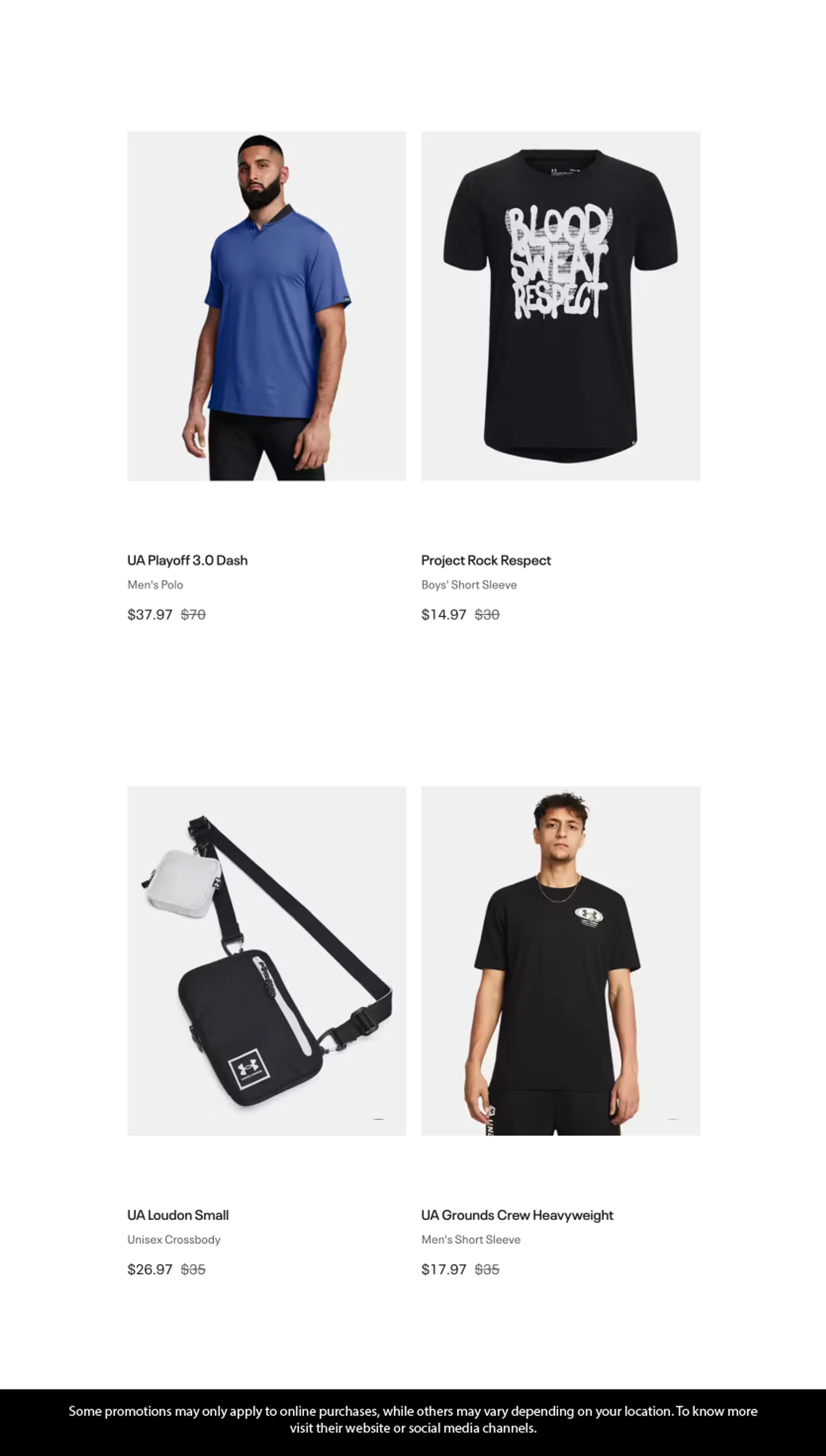 Weekly ad Under Armour Deals from May 16 to May 31 2025 - Page 4