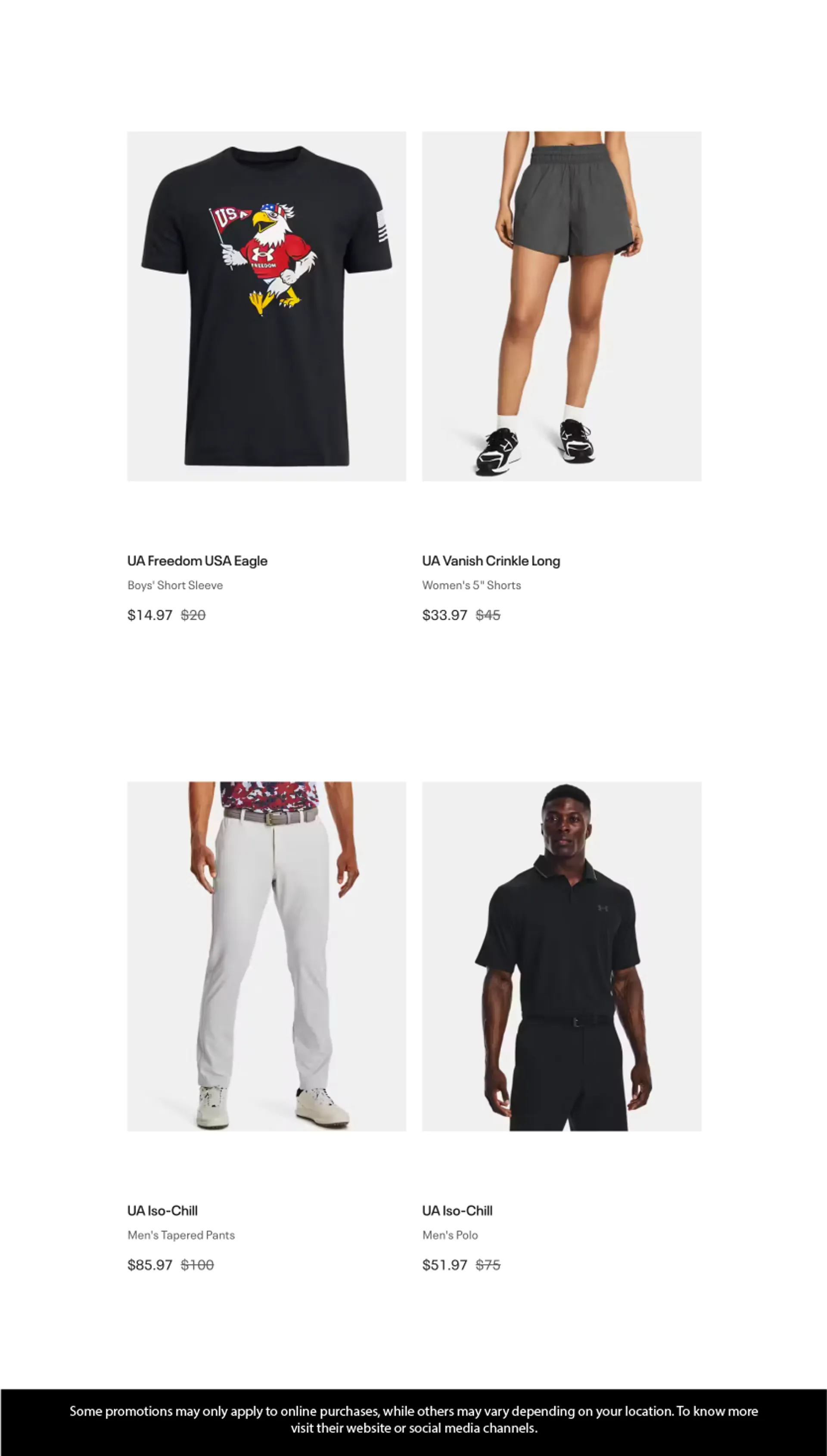 Weekly ad Under Armour Deals from May 16 to May 31 2025 - Page 3