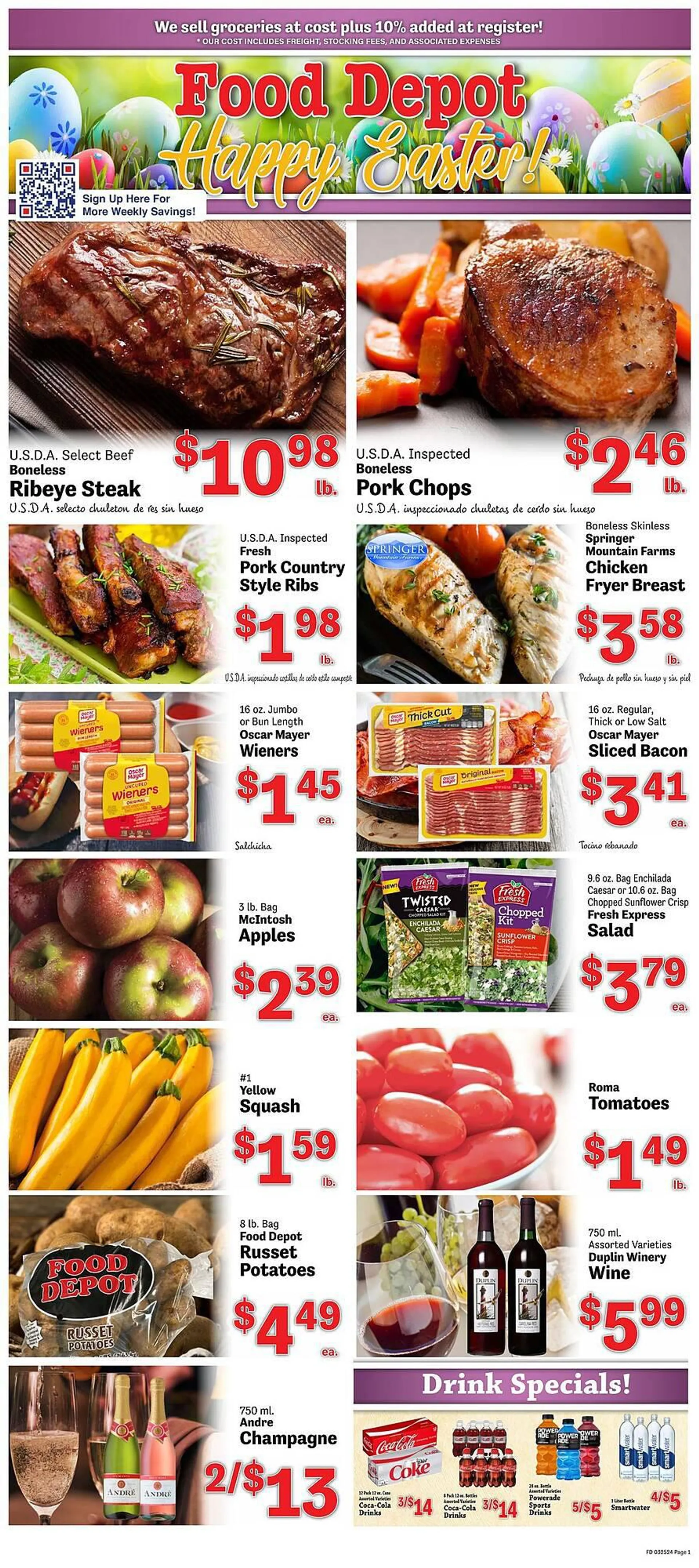 Weekly ad Food Depot Weekly Ad from March 26 to March 31 2024 - Page 1