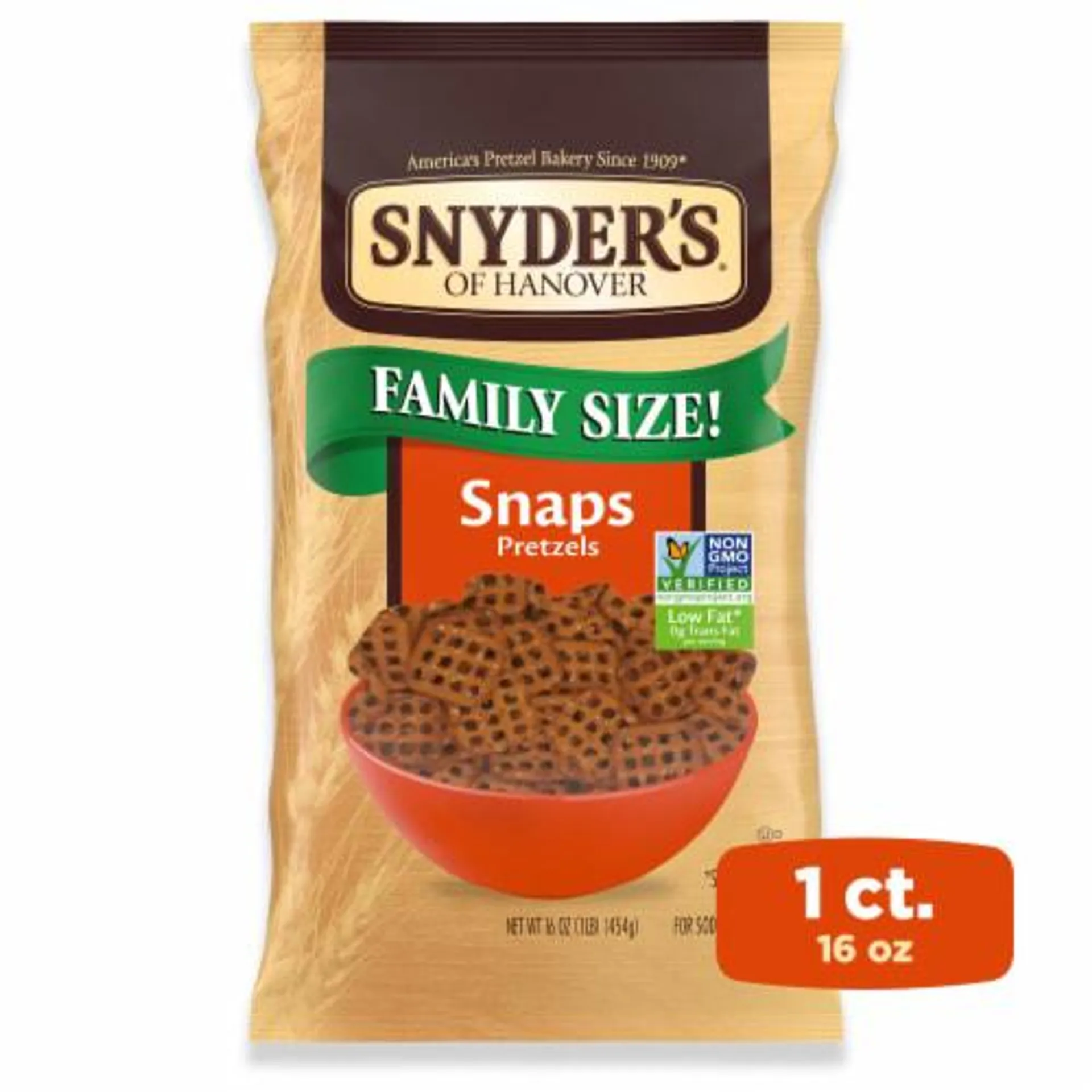Snyder's® of Hanover Pretzel Snaps Family Size