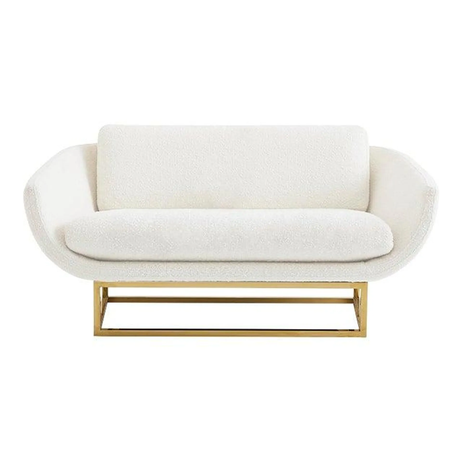 Jonathan Adler Beaumont Settee, Olympus Oatmeal