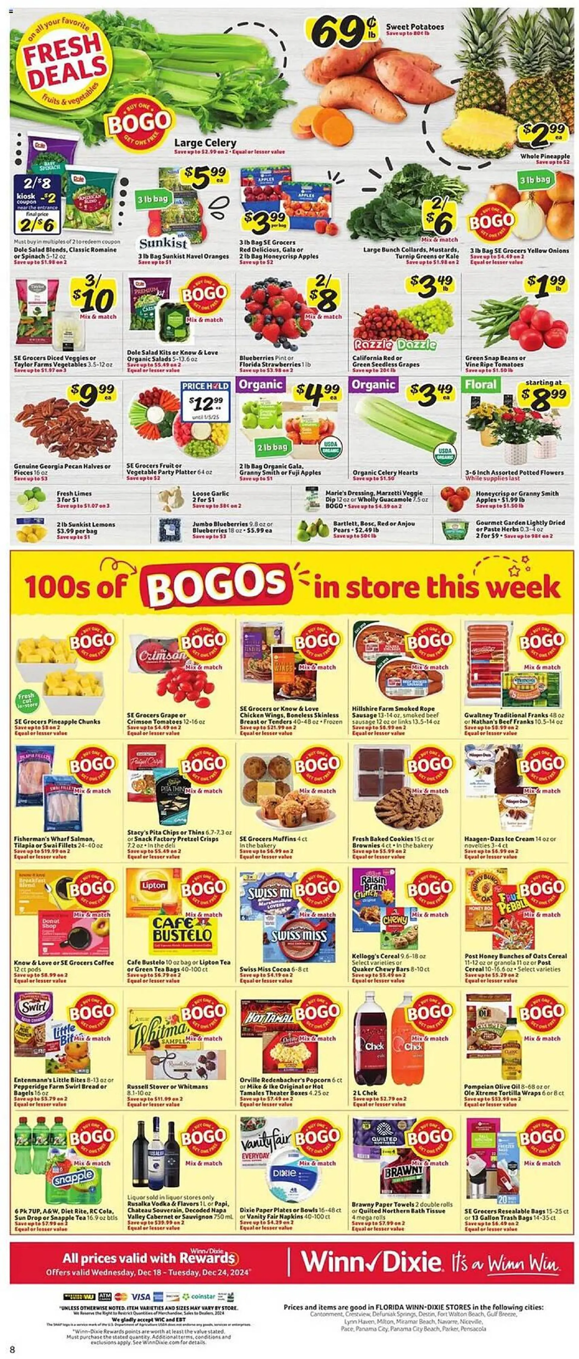 Weekly ad Winn Dixie Weekly Ad from December 18 to December 24 2024 - Page 12