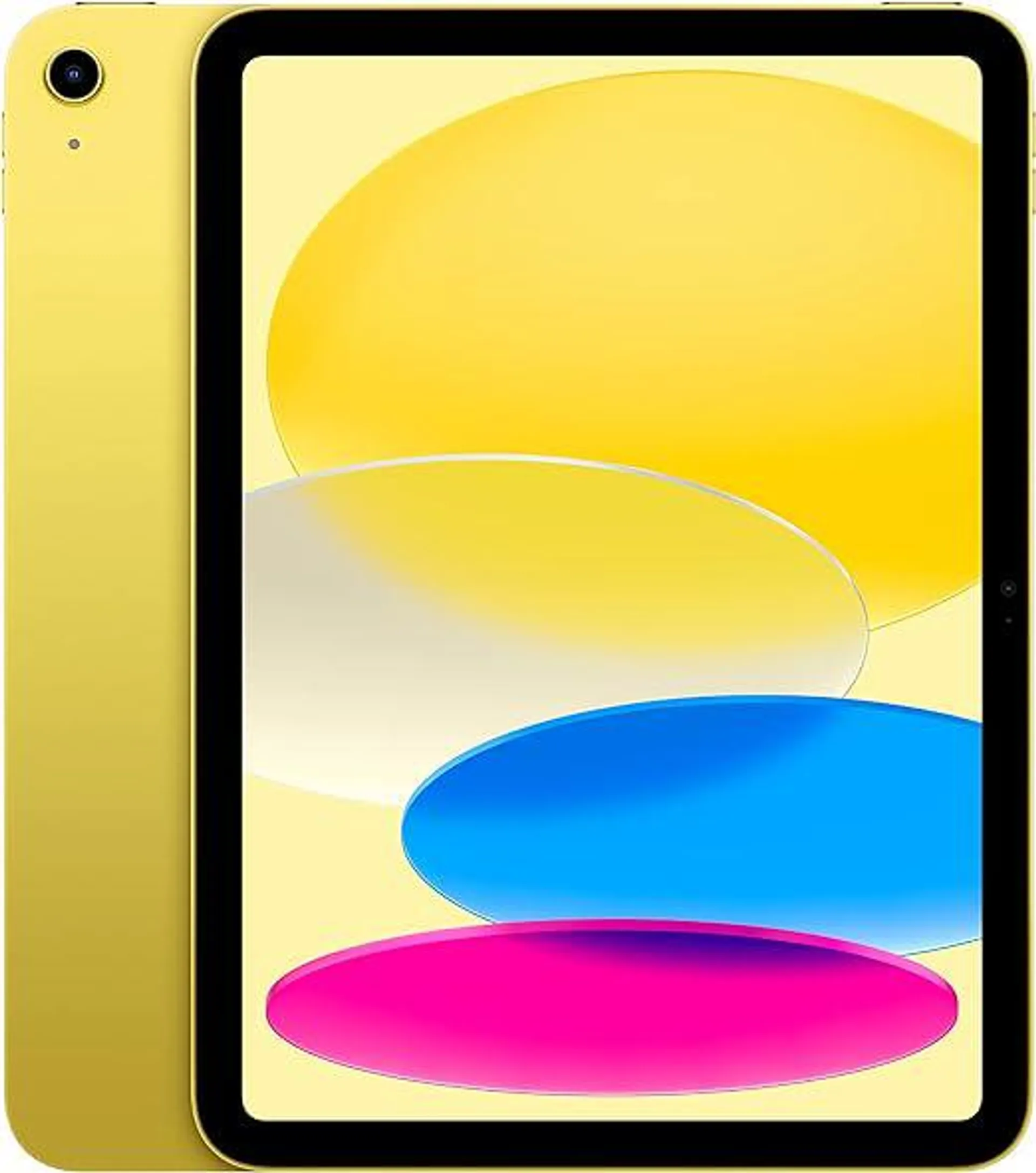 Apple iPad (10th Generation): with A14 Bionic chip, 10.9-inch Liquid Retina Display, 256GB, Wi-Fi 6, 12MP front/12MP Back Camera, Touch ID, All-Day Battery Life – Yellow