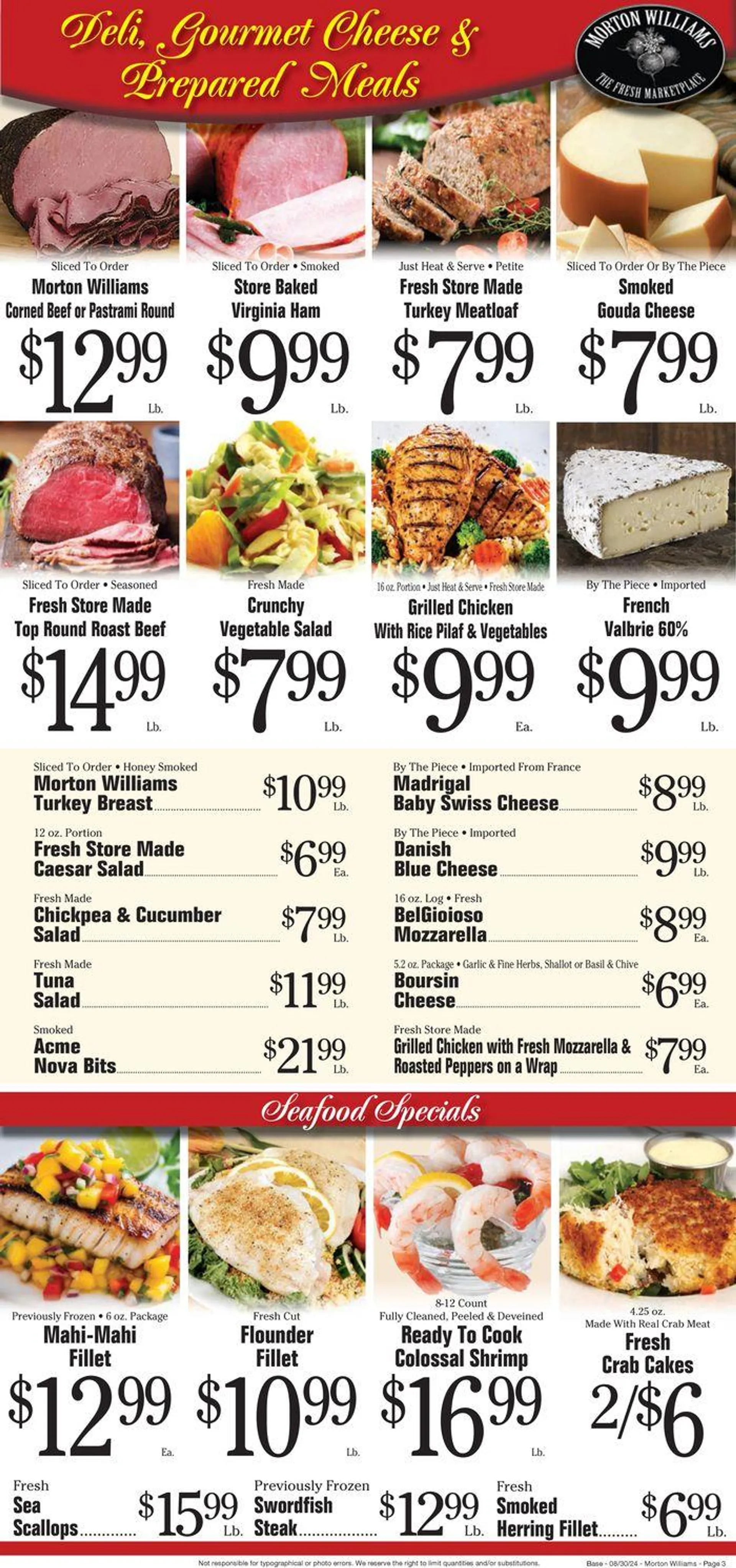 Weekly ad Morton Williams Weekly Specials from August 30 to September 13 2024 - Page 3