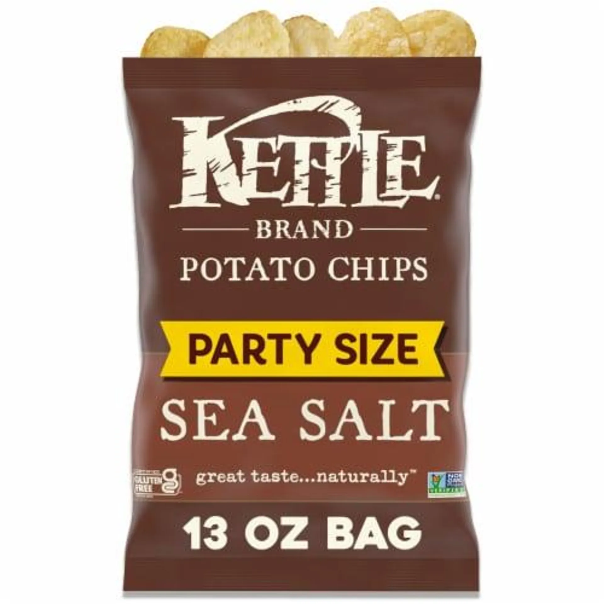 Kettle Brand® Sea Salt Kettle Potato Chips Party Size