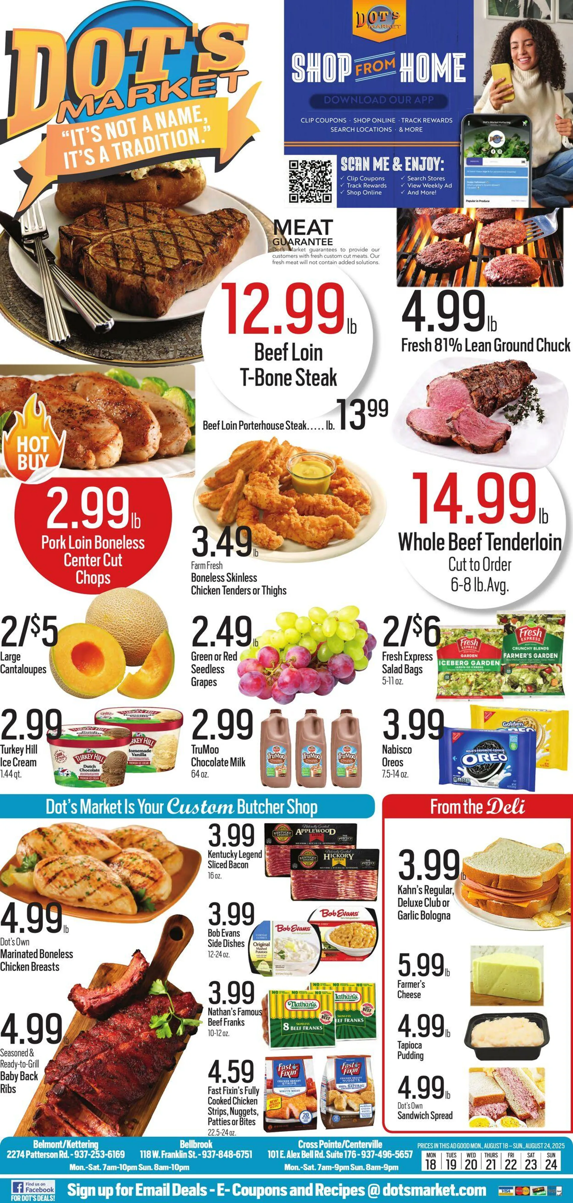 Weekly ad Dot's Market from August 20 to September 3 2025 - Page 1