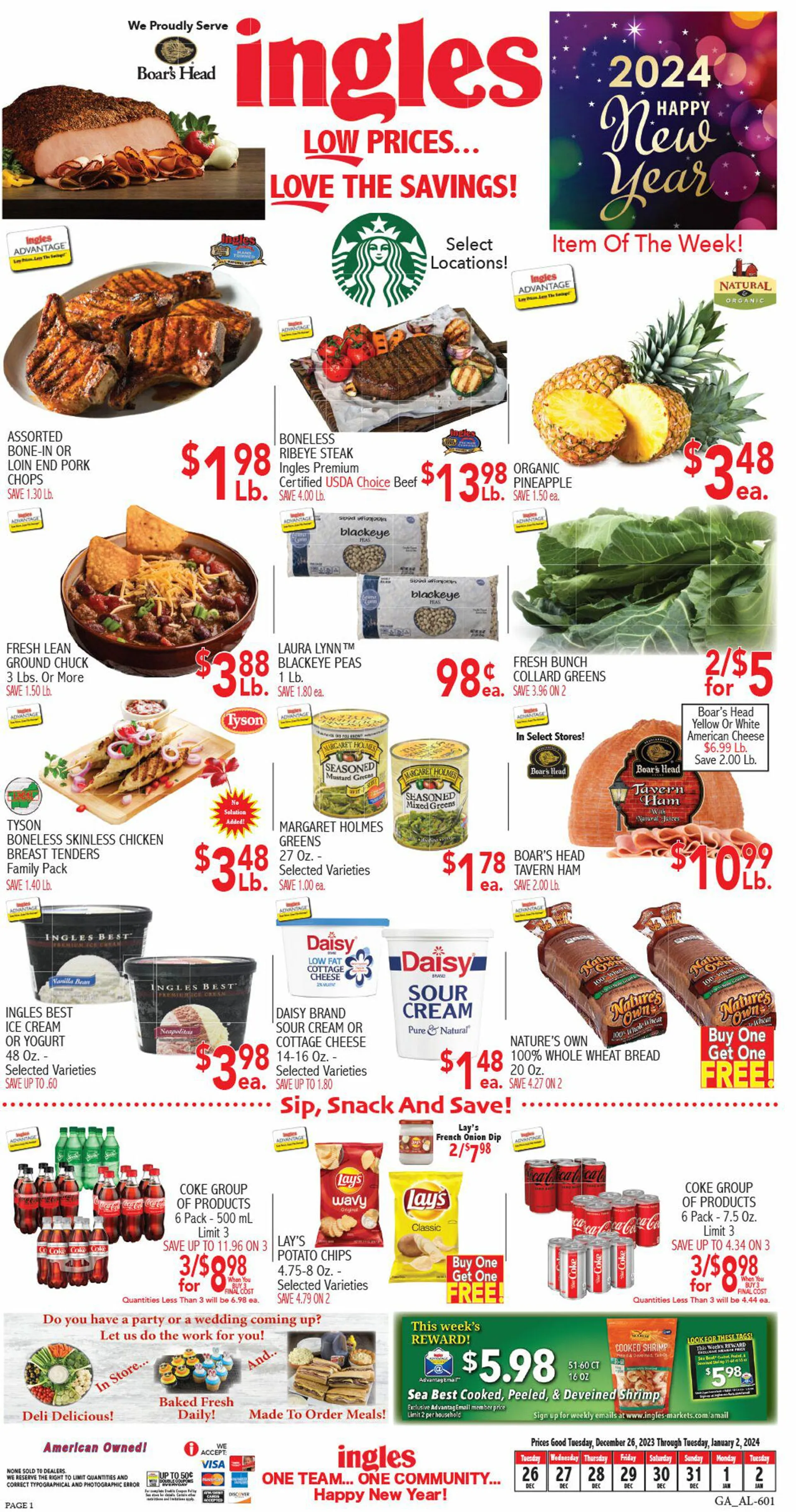 Weekly ad Ingles Current weekly ad from December 26 to January 2 2025 - Page 