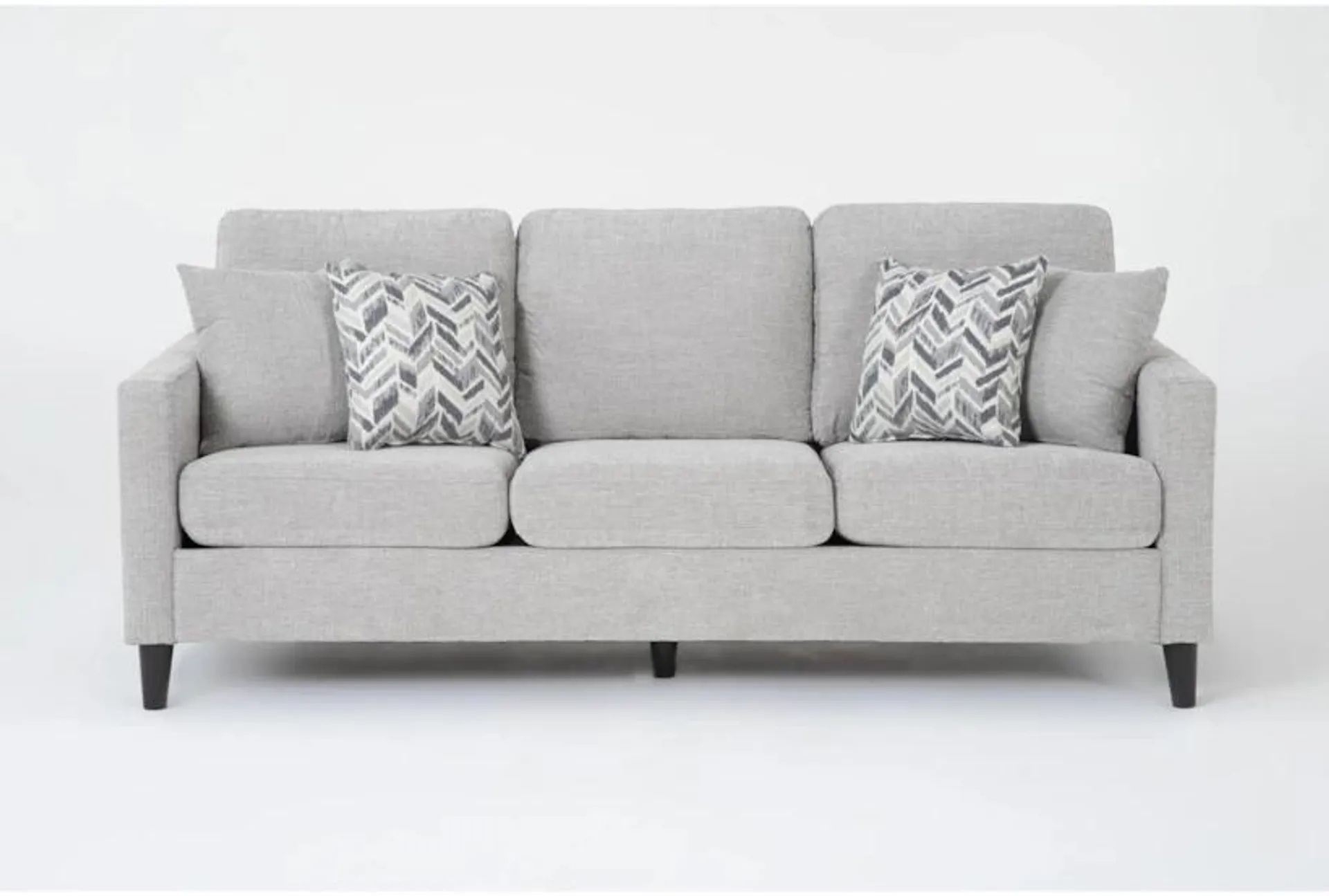 Stark Light Grey Fabric Sofa