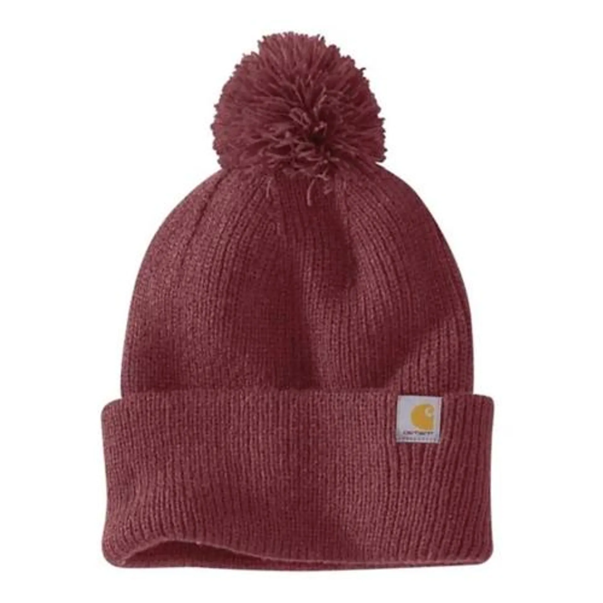 Women's Carhartt Knit Pom-Pom Cuffed Beanie