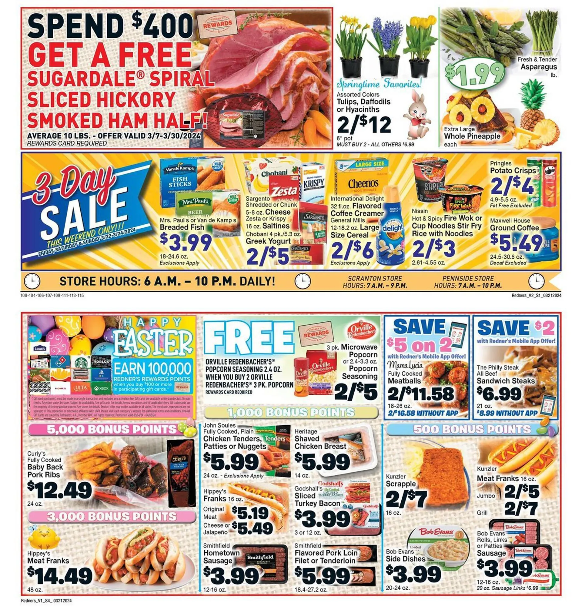Weekly ad Redner's Warehouse Weekly Ad from March 21 to March 27 2024 - Page 2