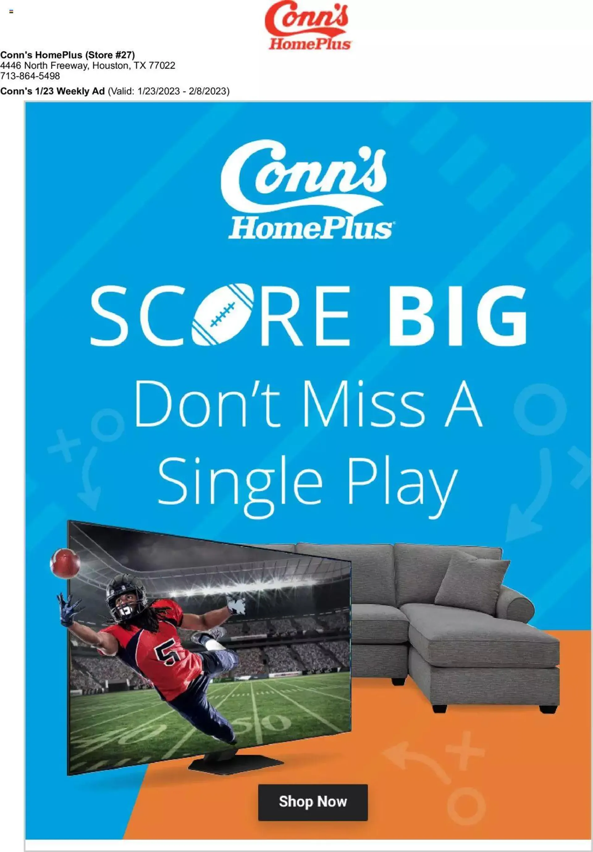 Conns - Weekly Ad - 0