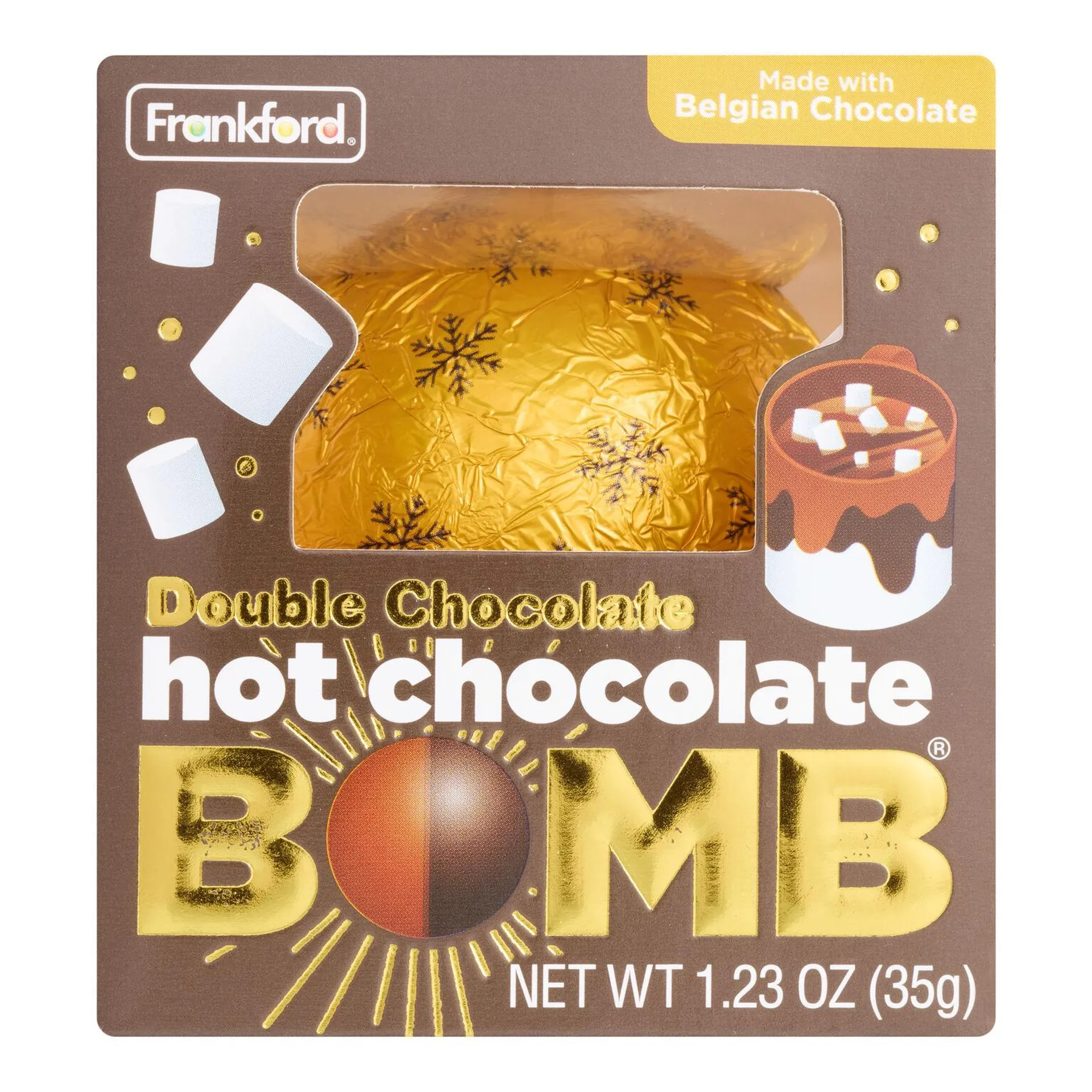 Frankford Double Chocolate Hot Cocoa Bomb