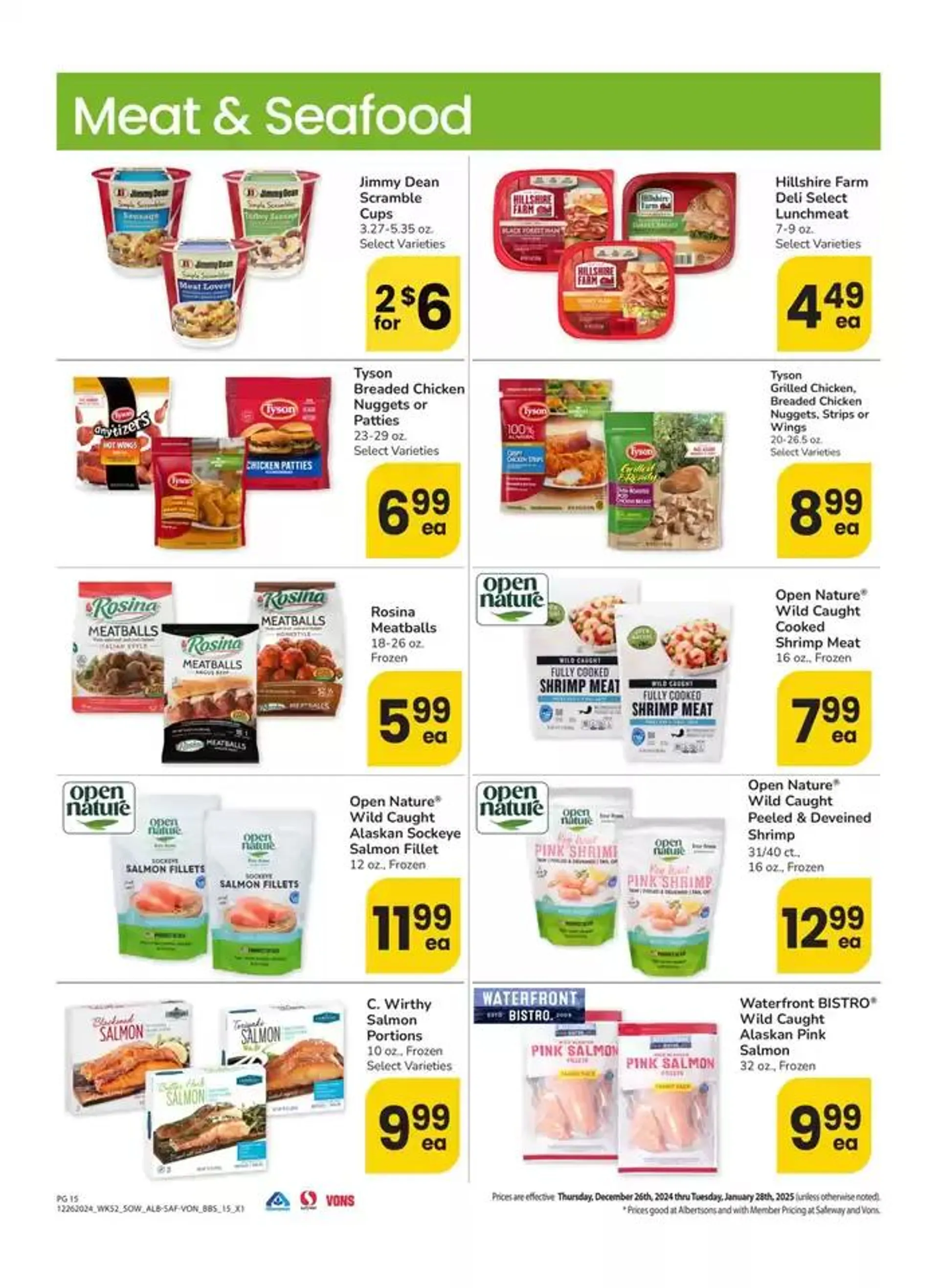 Weekly ad Albertsons - Southwest - BBS from December 26 to January 28 2025 - Page 15