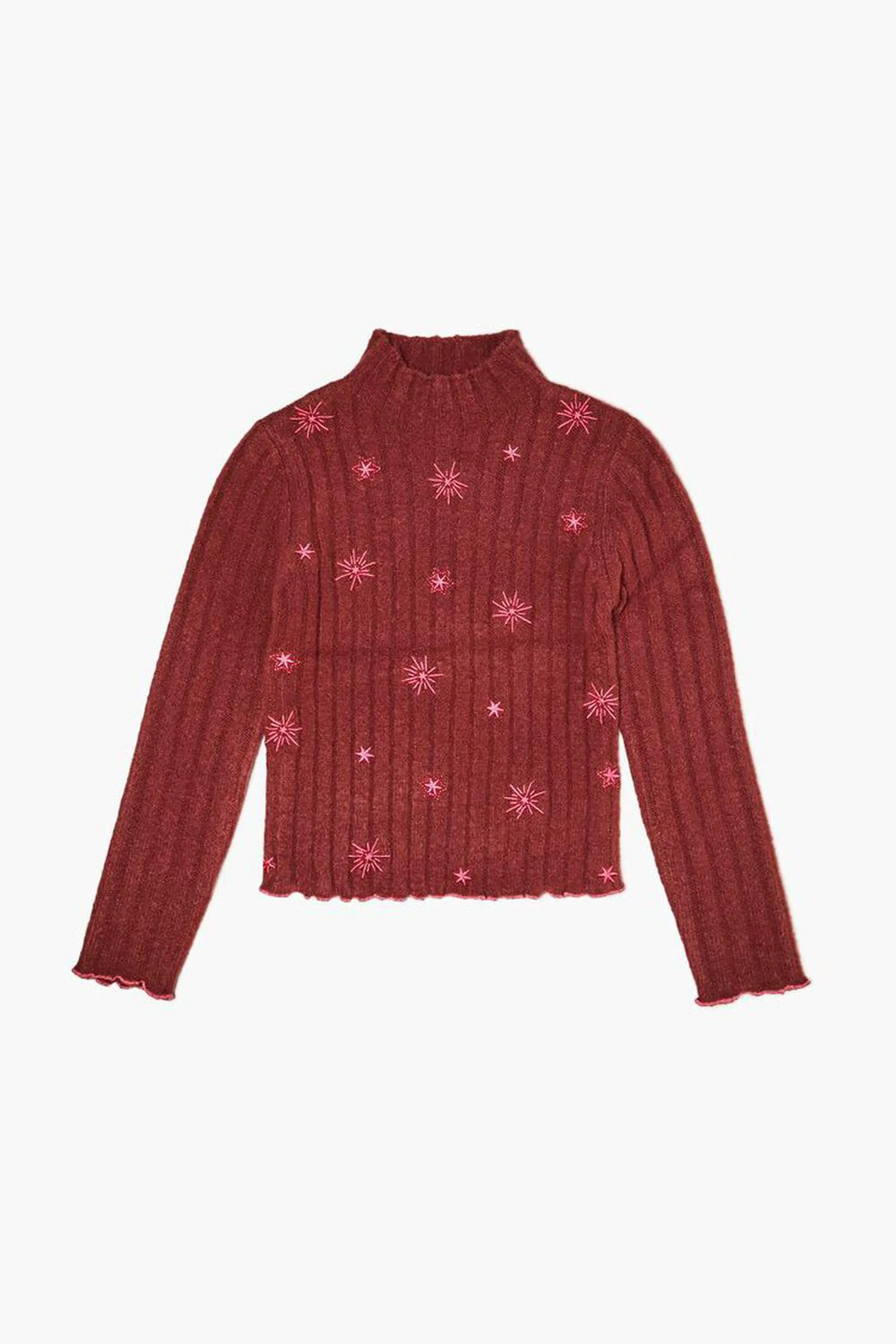 Girls Star Print Sweater (Kids)