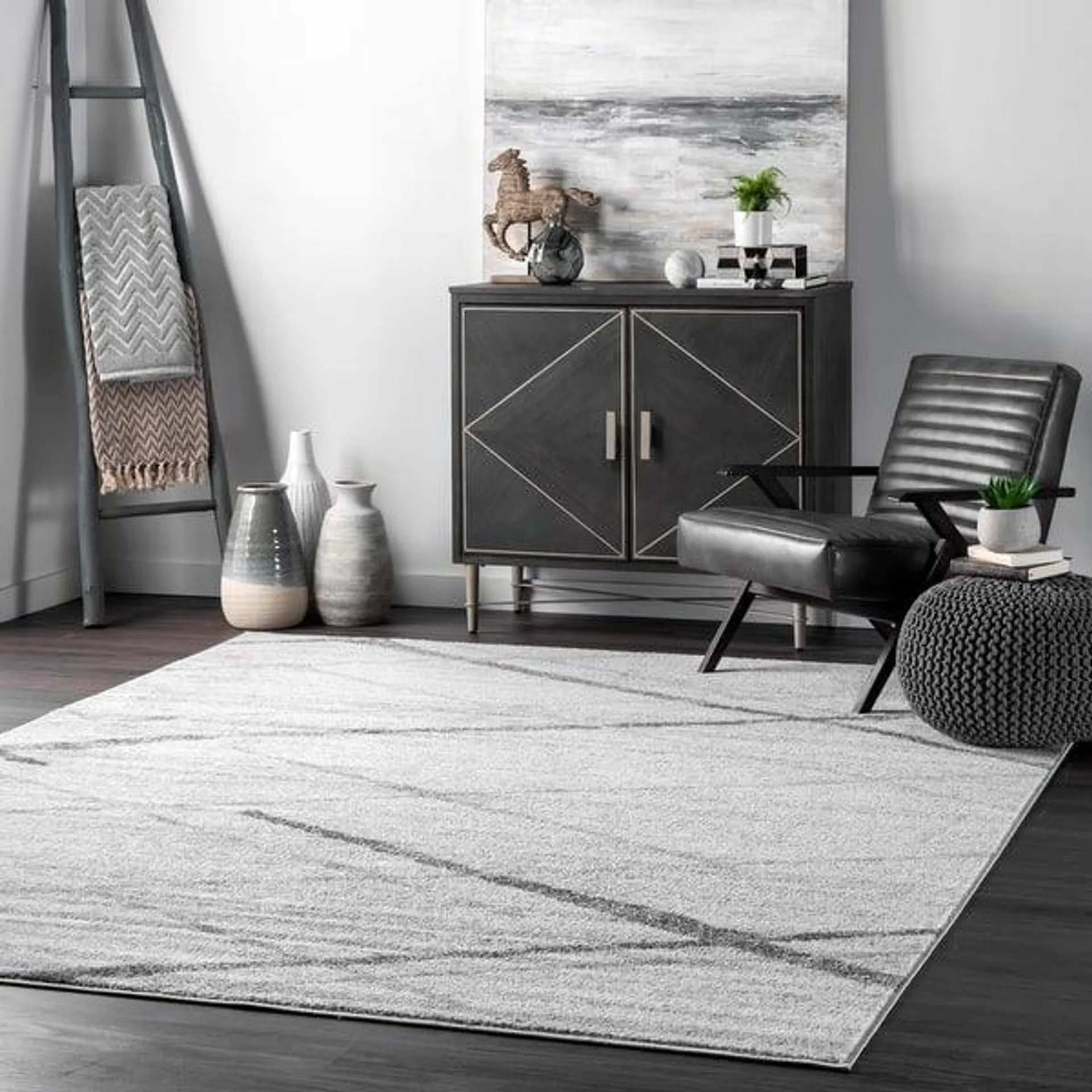 Brooklyn Rug Co Skylar Modern Abstract Area Rug