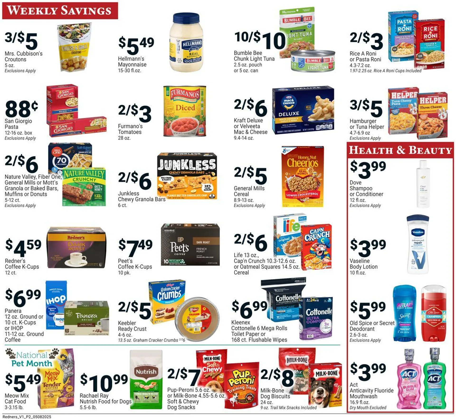 Weekly ad Redner’s Warehouse Market Current weekly ad from May 8 to May 14 2025 - Page 2