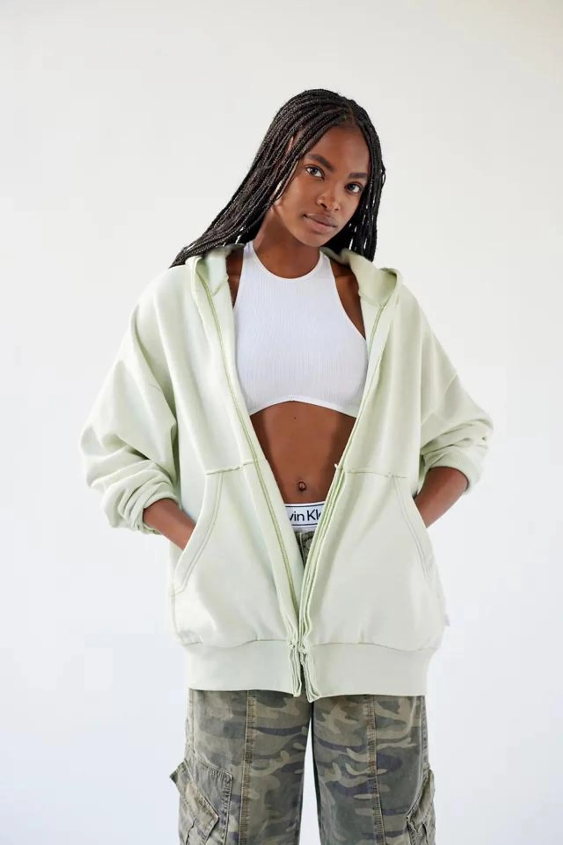 Out From Under Charlie Zip Up Sweatshirt
