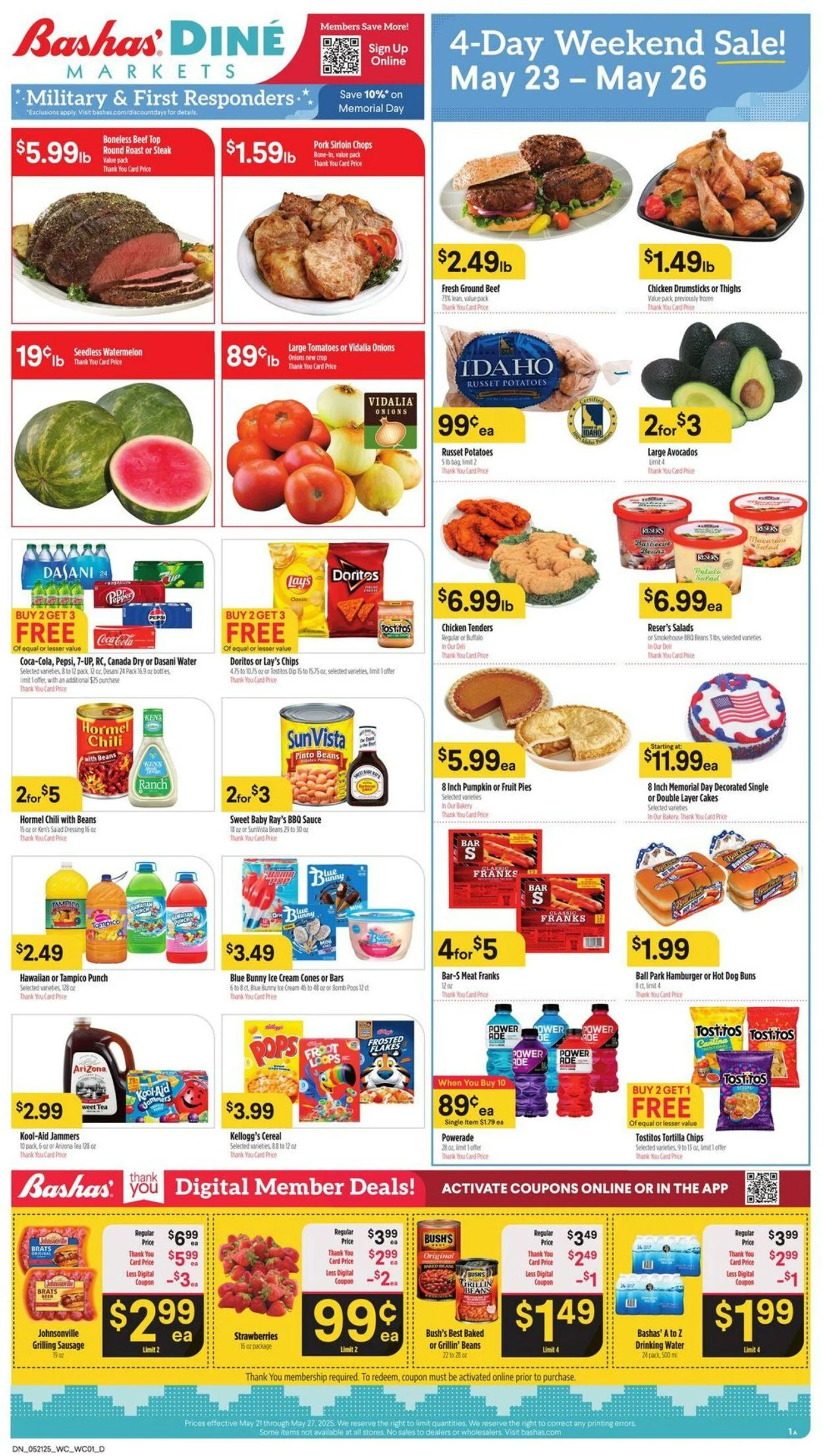Bashas Current weekly ad - 1