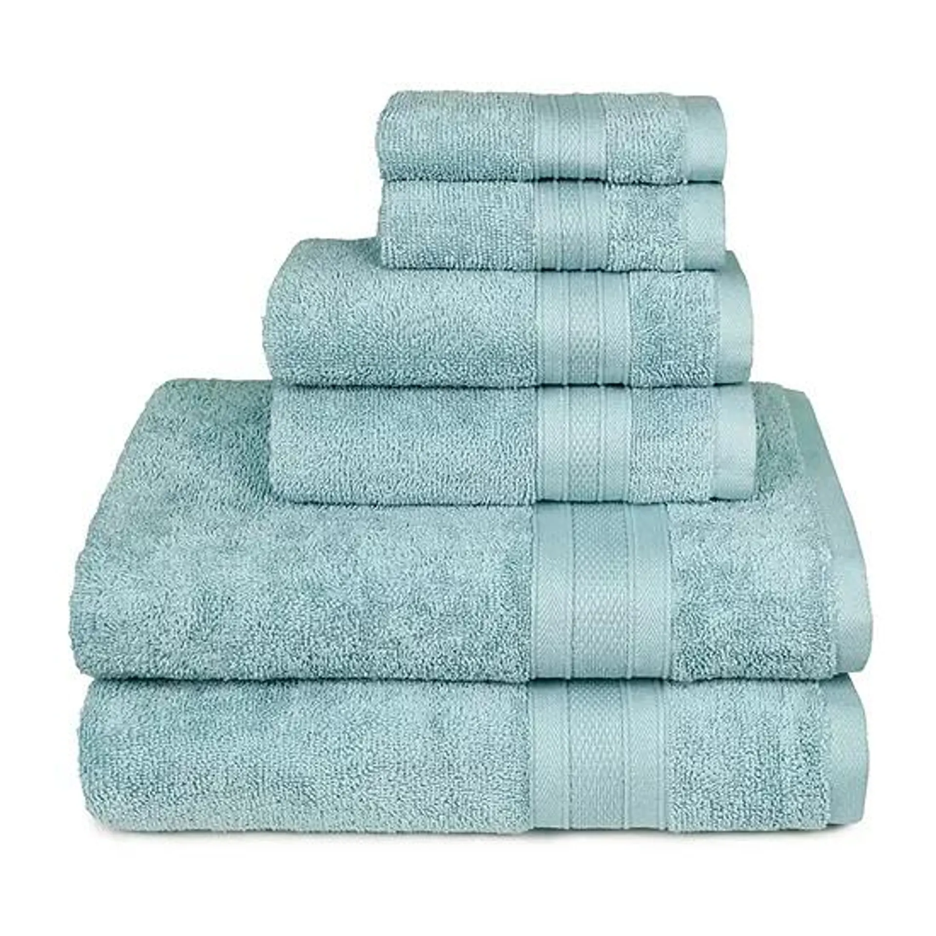 TRIDENT ™ Soft & Plush 6pc Luxury Bath Towel Set