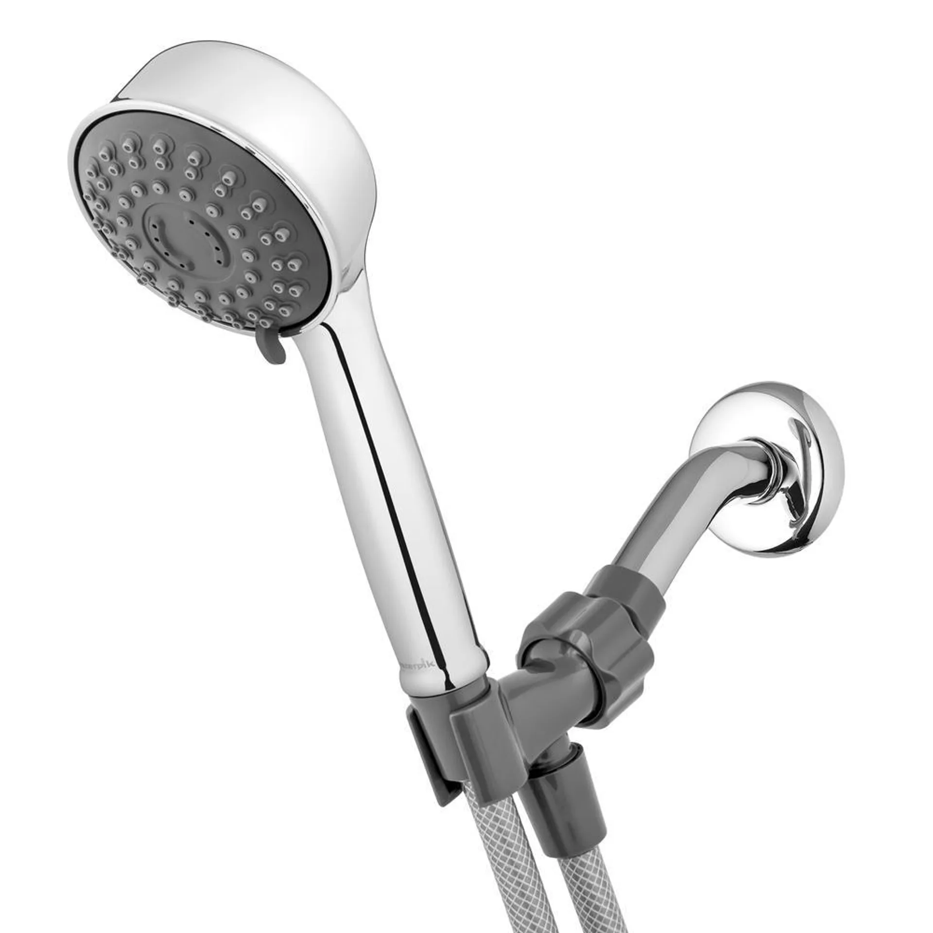 Waterpik® 6-Spray Setting Chrome Handheld Showerhead with PowerPulse® Massage