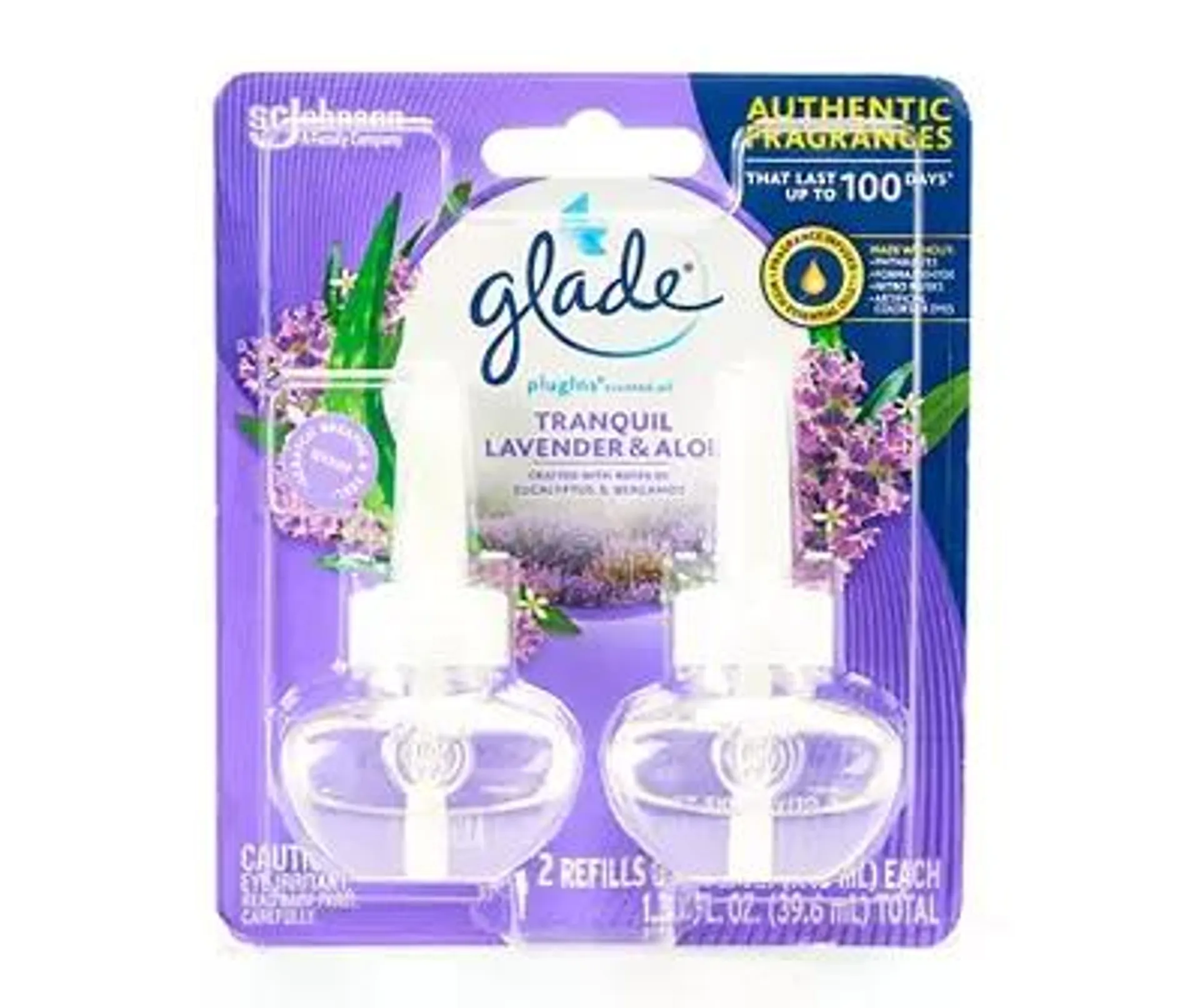 Tranquil Lavender & Aloe PlugIns Scented Oil Refill, 2-Pack