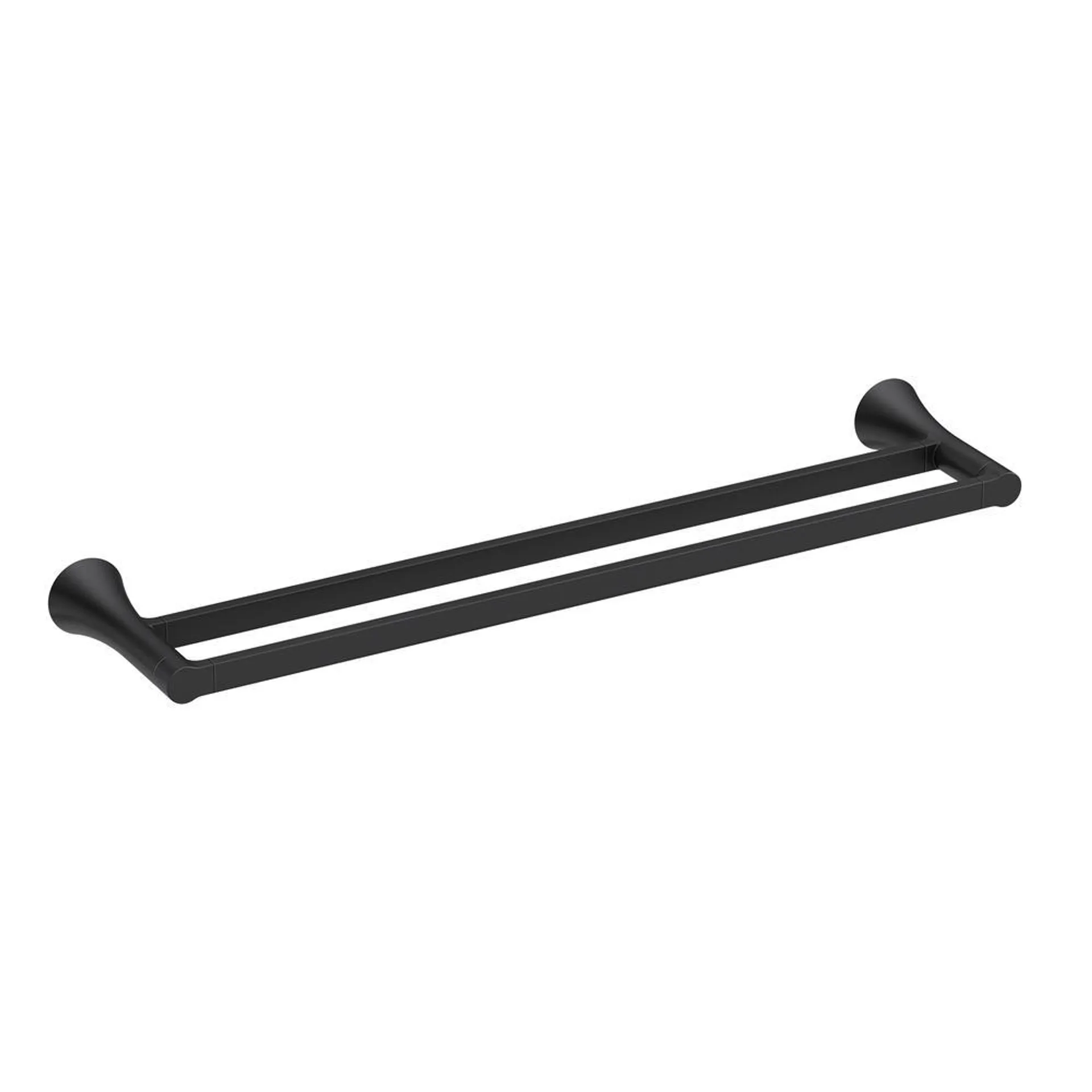 Moen® Mikah™ Matte black 24" Double Towel Bar