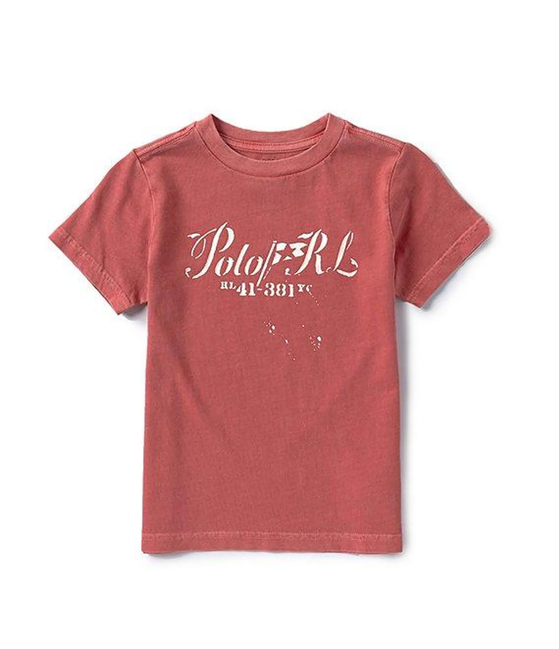 Little Boys 2T-7 Short Sleeve Graphic Jersey T-Shirt