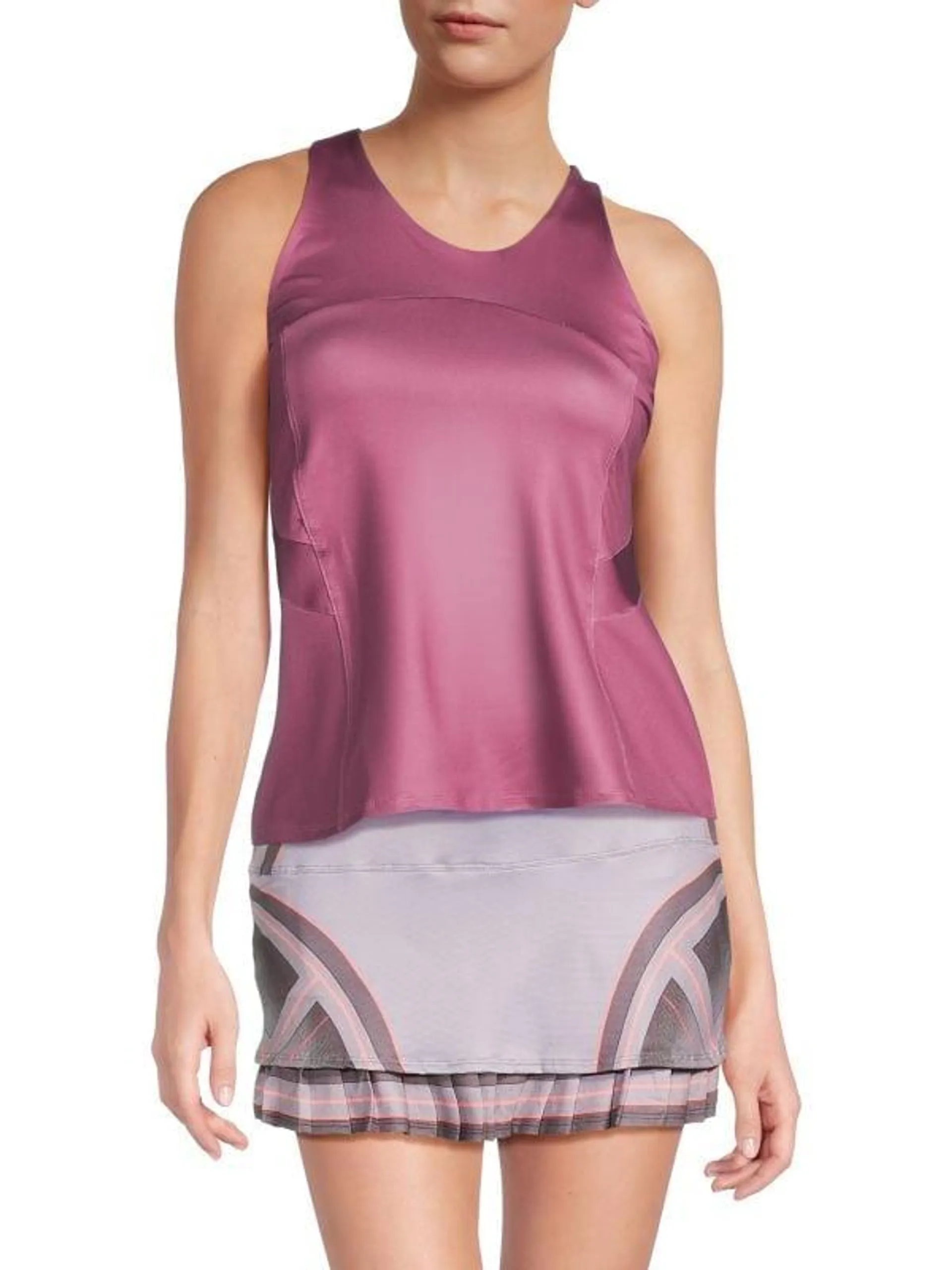 Racerback Cutout Tank Top