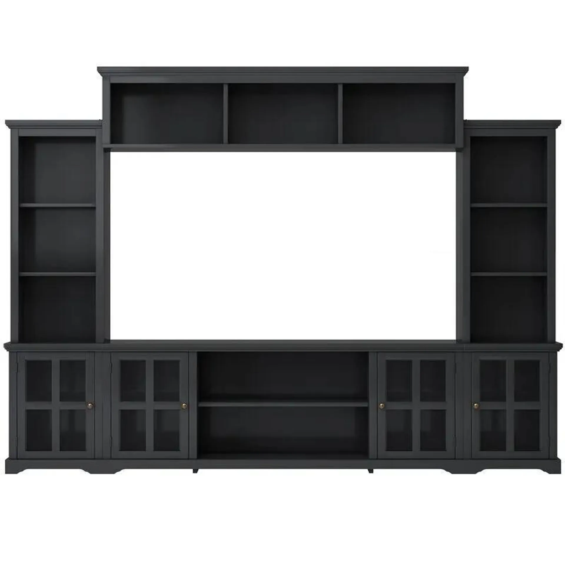 Merax Minimalism Entertainment Wall Unit TV Stand