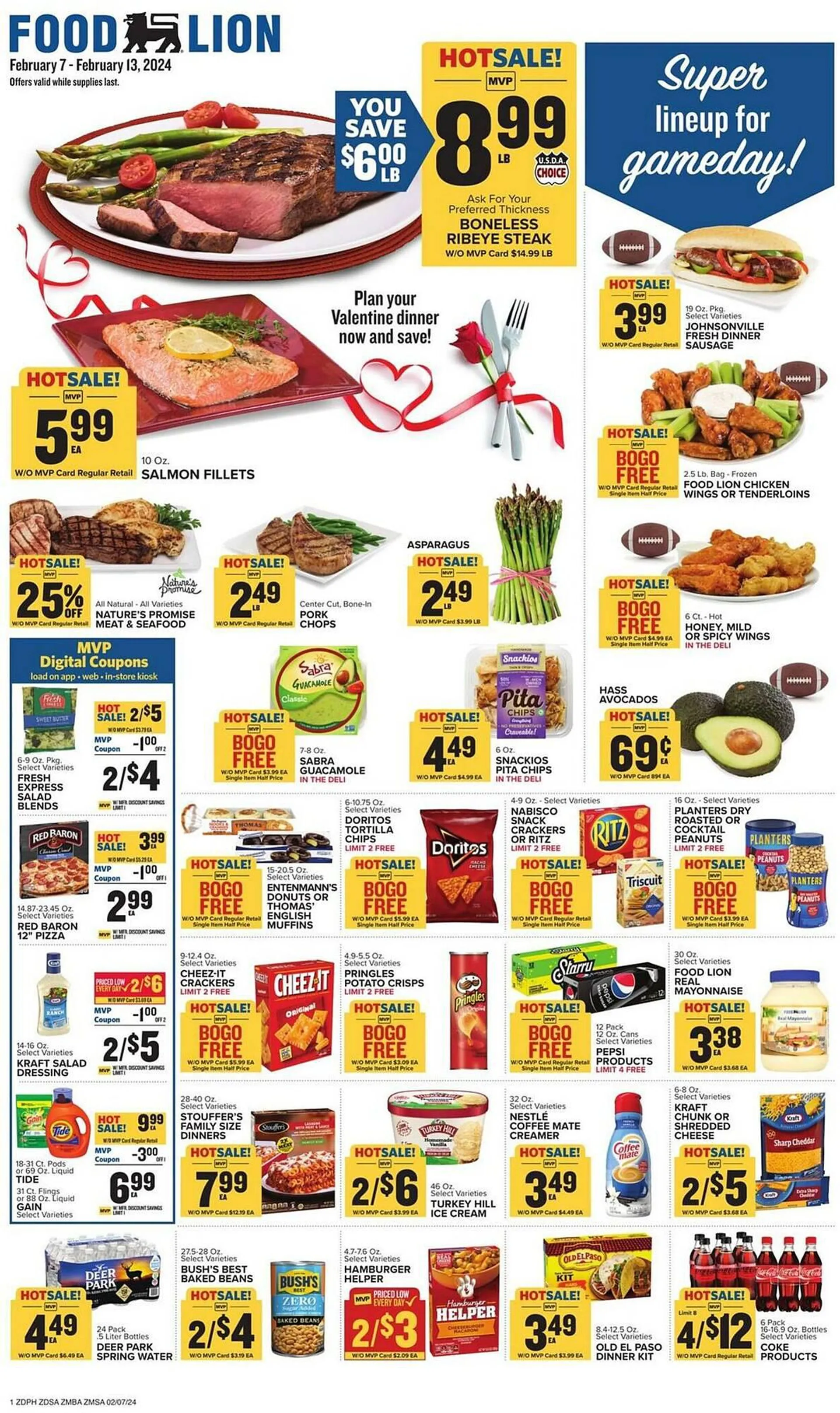 Weekly ad Food Lion Weekly Ad from February 7 to February 13 2024 - Page 
