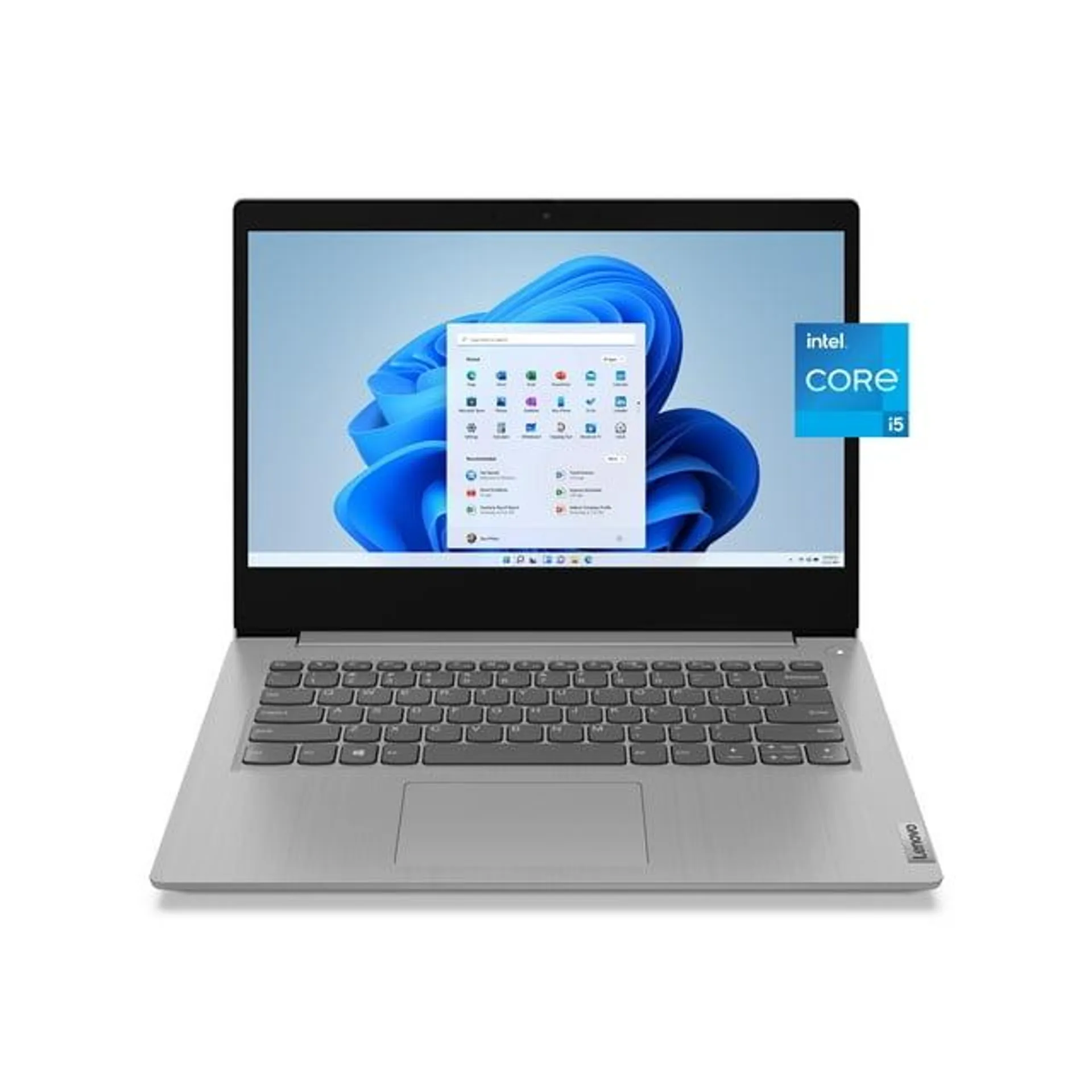 Lenovo IdeaPad 3i 14"FHD Laptop, Intel Core i5-1135G7, 8GB, 256GB SSD, Windows 11, Platinum Grey, 81X700FVUS