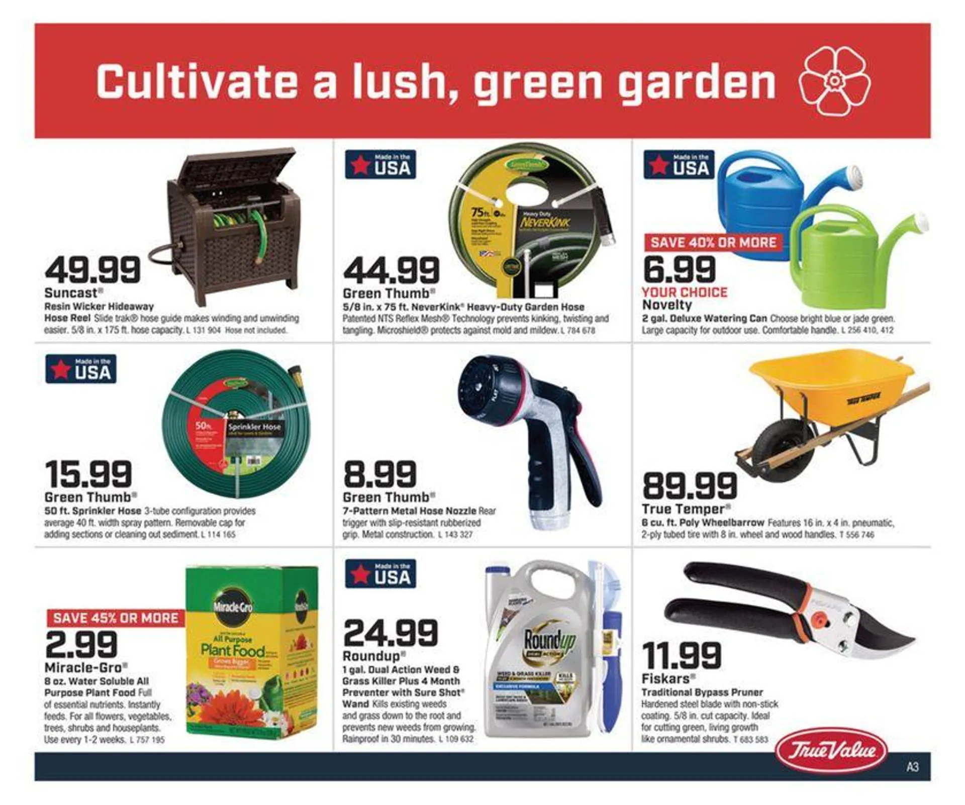 Weekly ad True Value Sale 71 from June 27 to July 30 2024 - Page 3