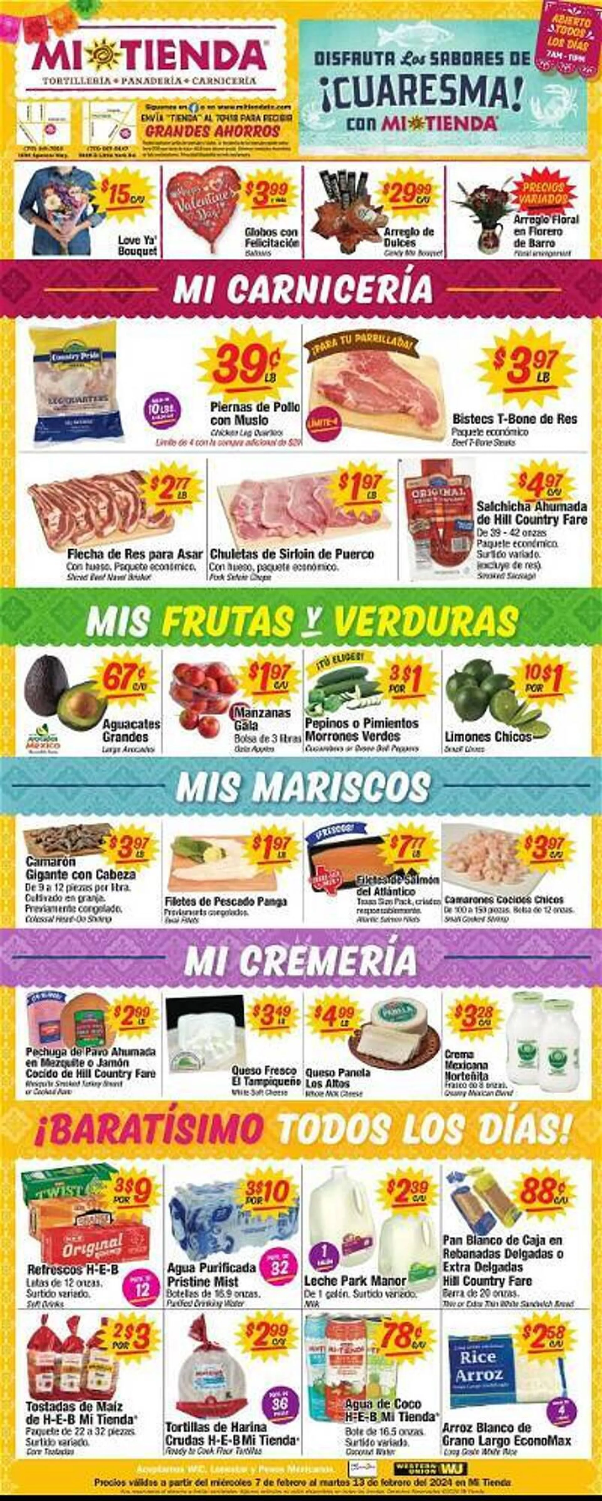 Weekly ad Mi Tienda Weekly Ad from February 7 to February 13 2024 - Page 
