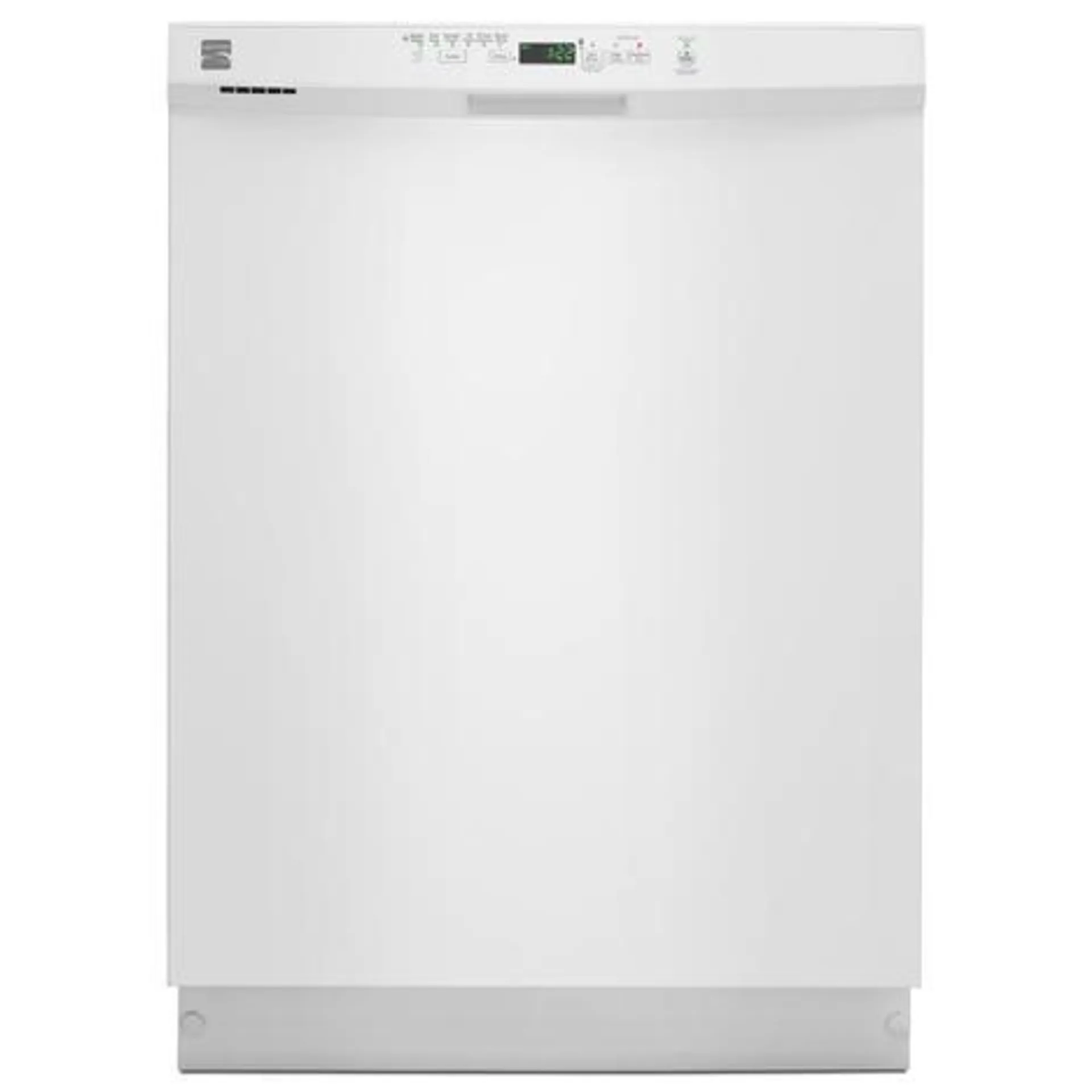 Kenmore 13092 24" Built-In Dishwasher w/ PowerWave Spray Arm - White