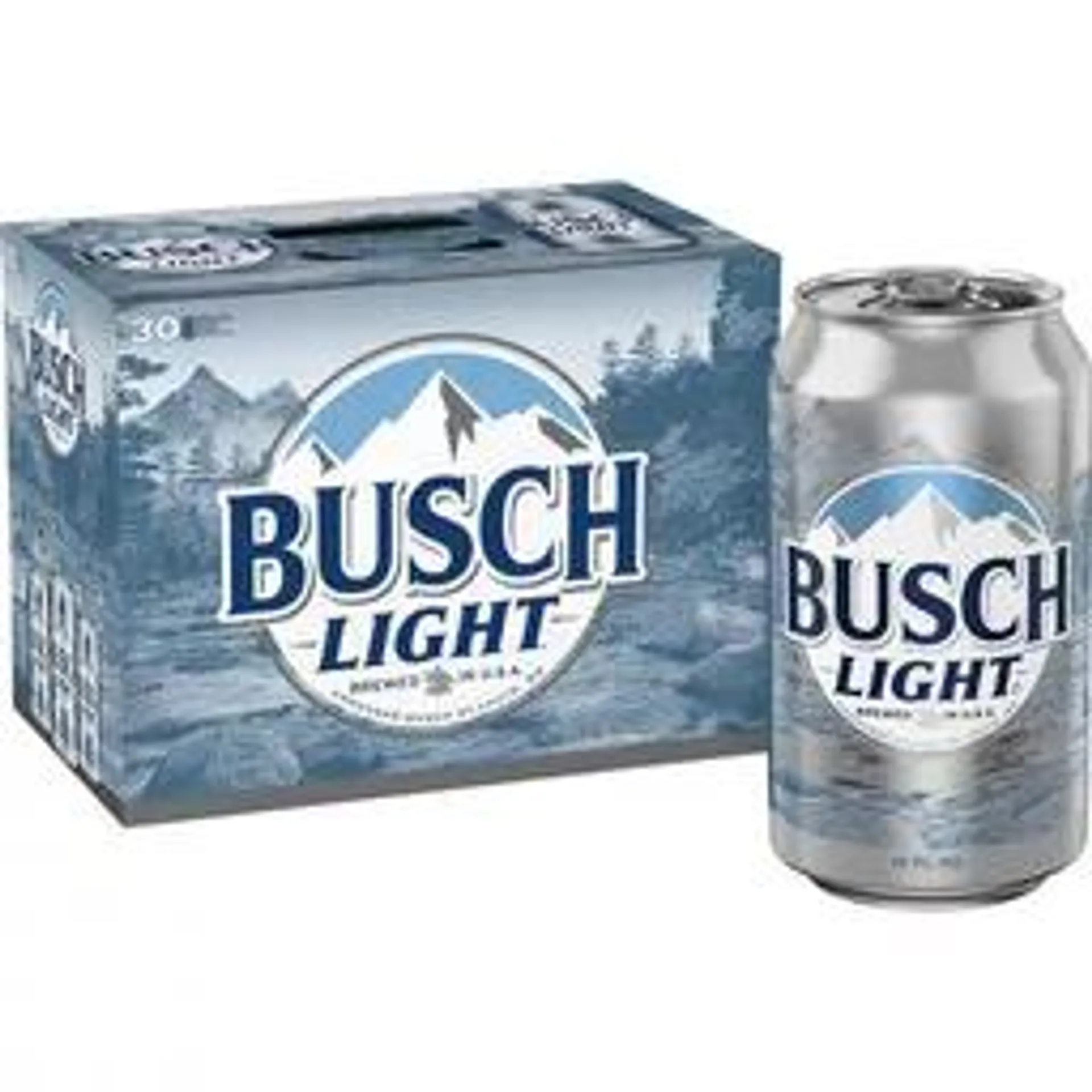 Busch Light Beer, 30 pack cans