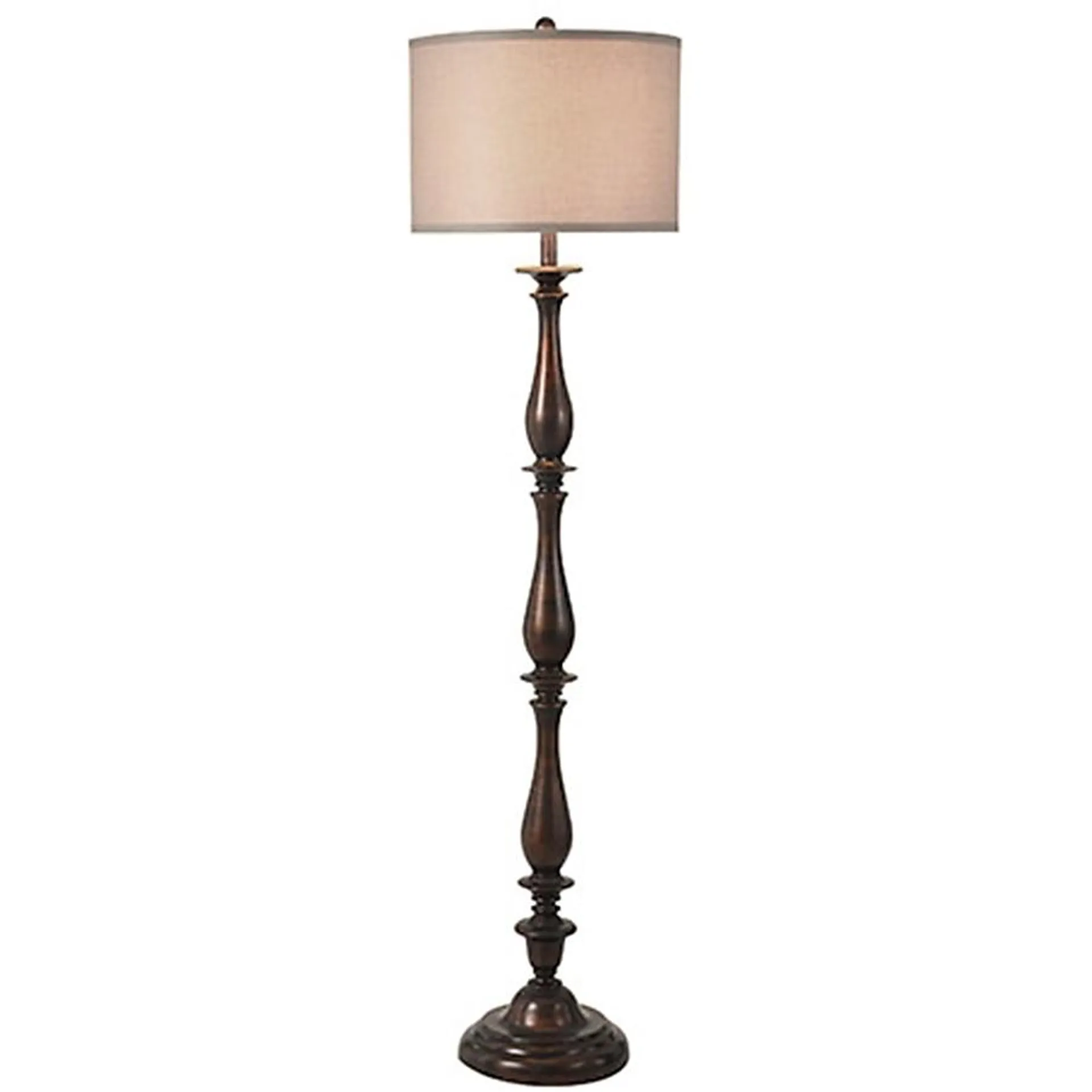 StyleCraft Home Collection 61-in Charlton Bronze Floor Lamp